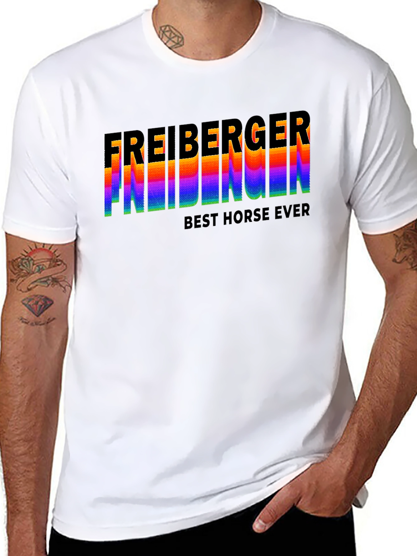 Freiberger Best Horse Ever Graphic T-Shirt