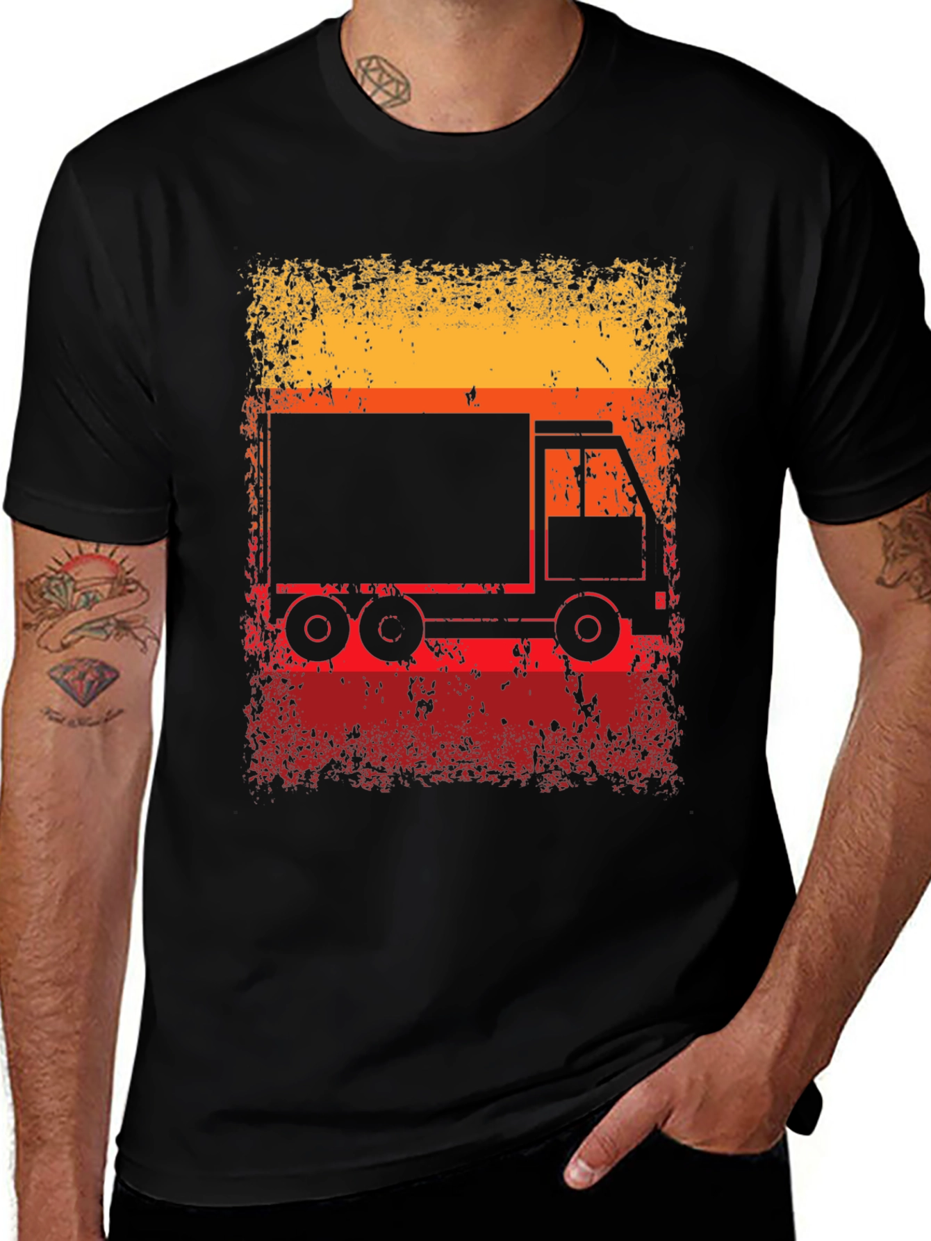 Retro Truck Graphic T-Shirt