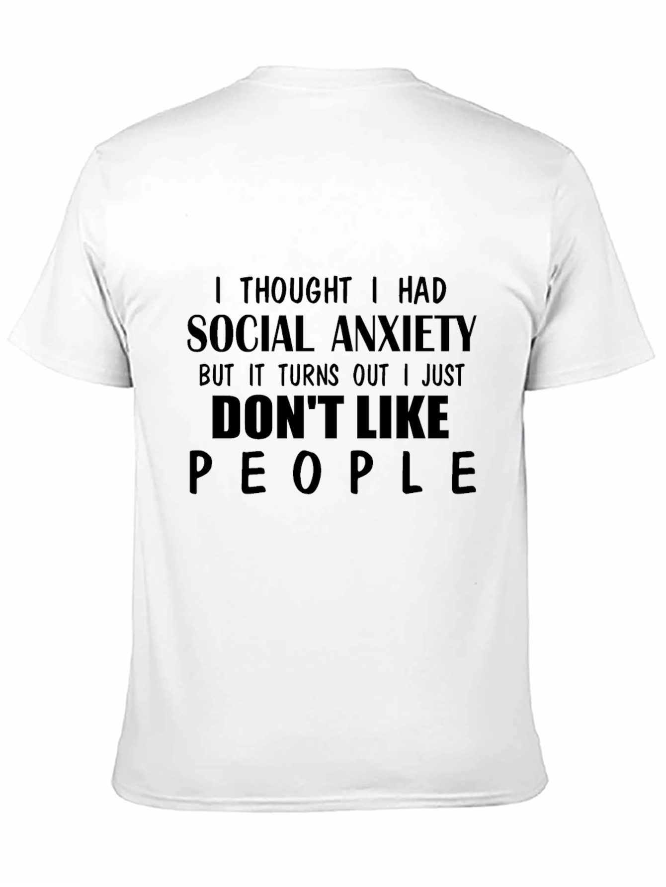 Social Anxiety Graphic T-Shirt