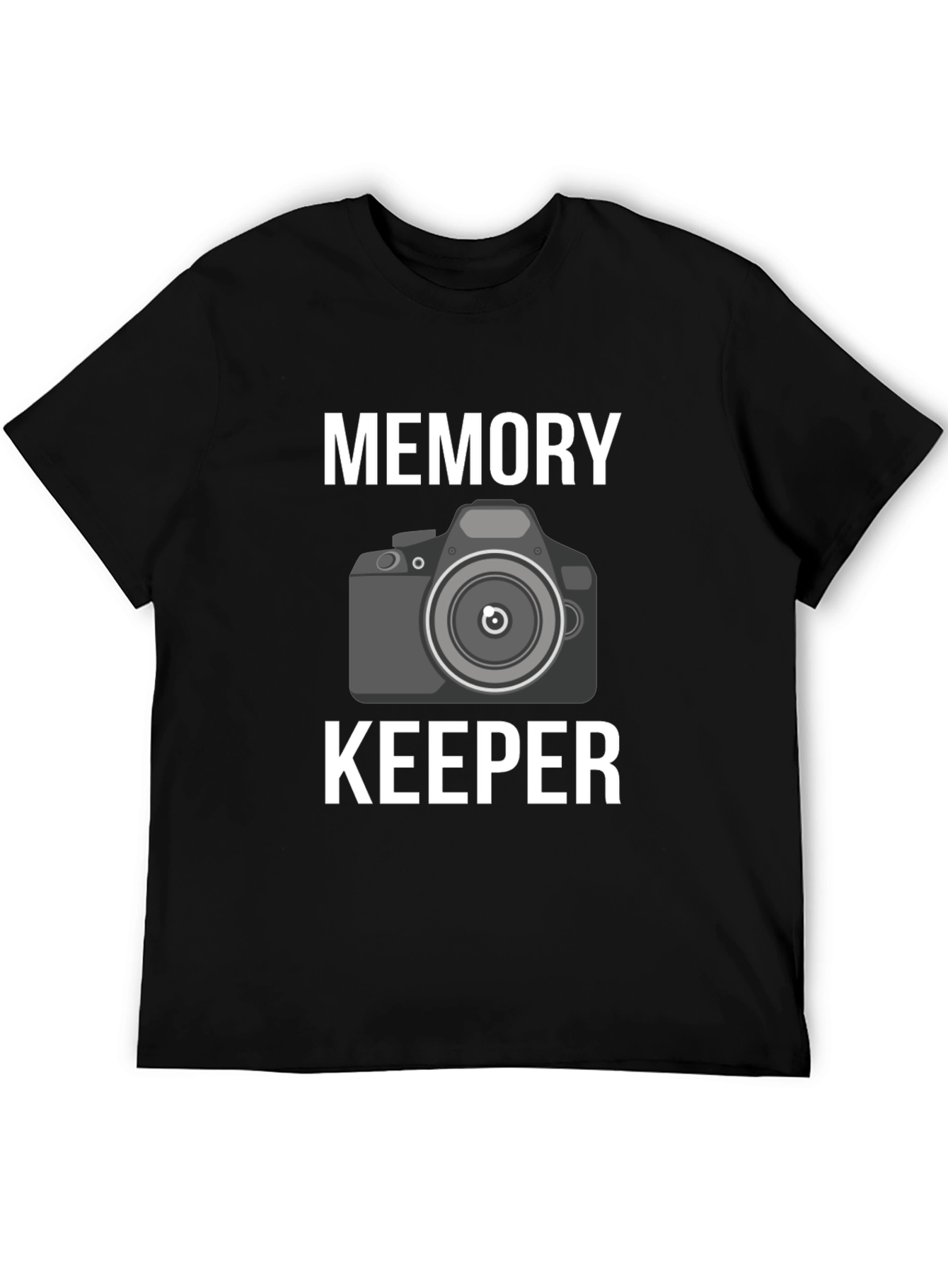 Memory Keeper Camera Graphic Tee - Black T-Shirt