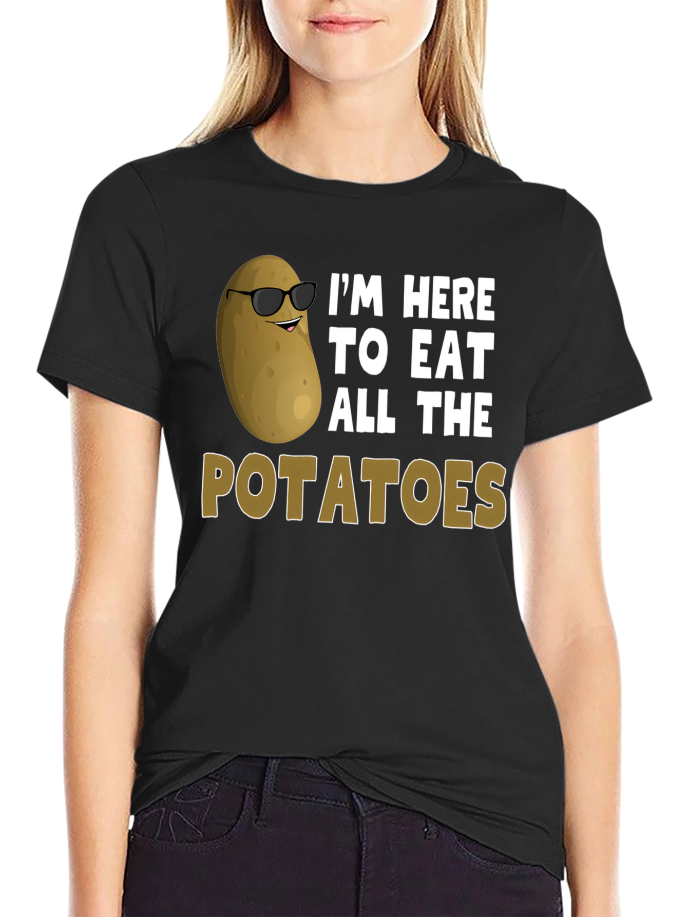 Funny Potato Lover T-Shirt - Eat All The Potatoes!