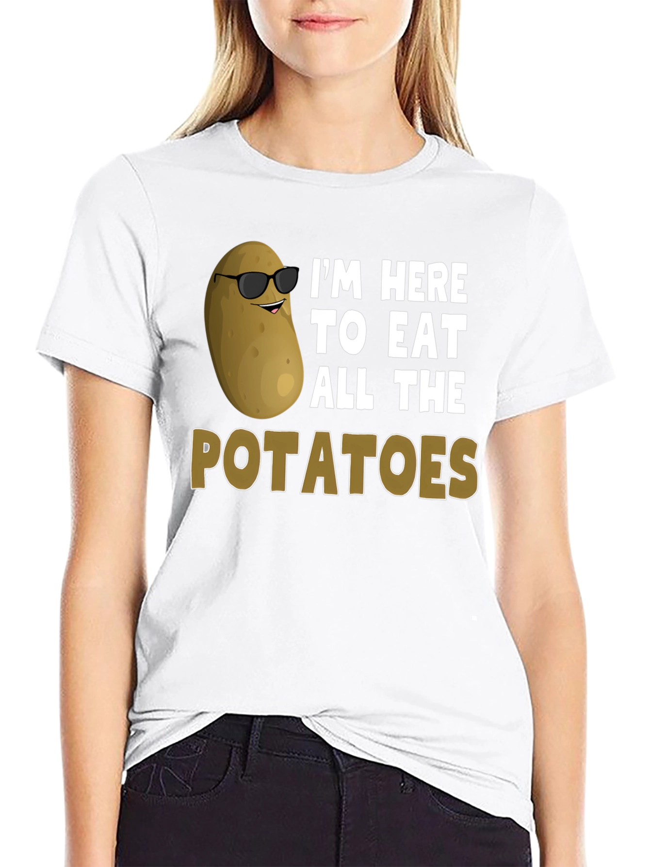 Funny Potato Lover T-Shirt - Eat All The Potatoes!