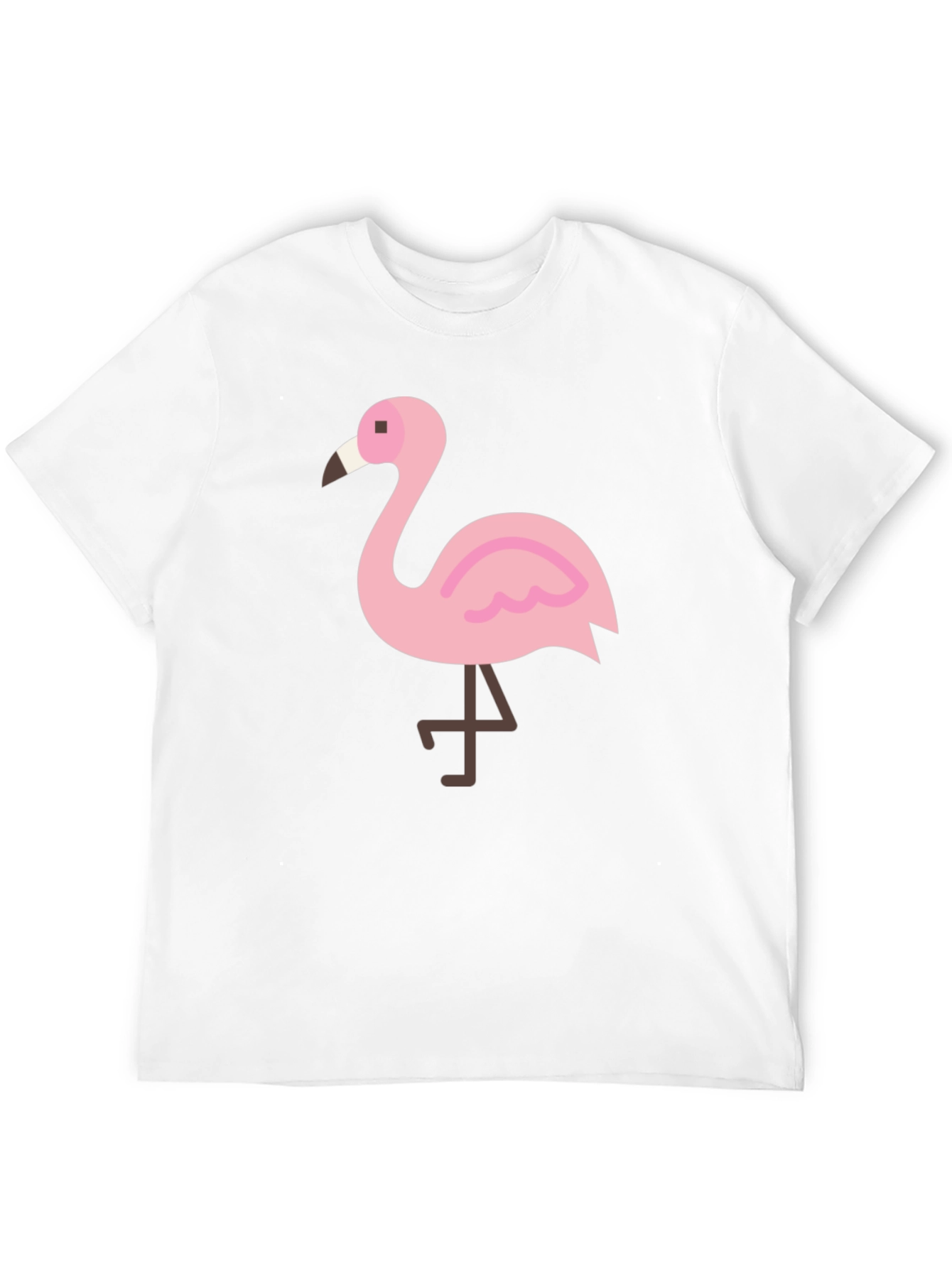 Black Flamingo Graphic Tee - Casual Comfort