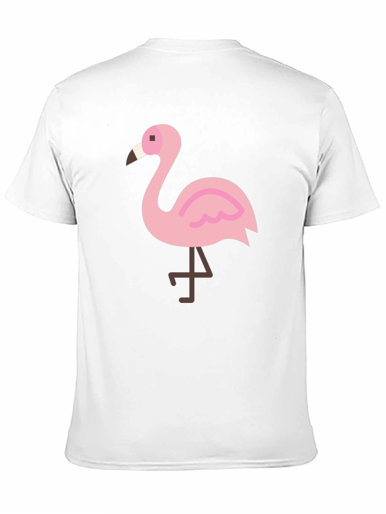 Black Flamingo Graphic Tee - Casual Comfort