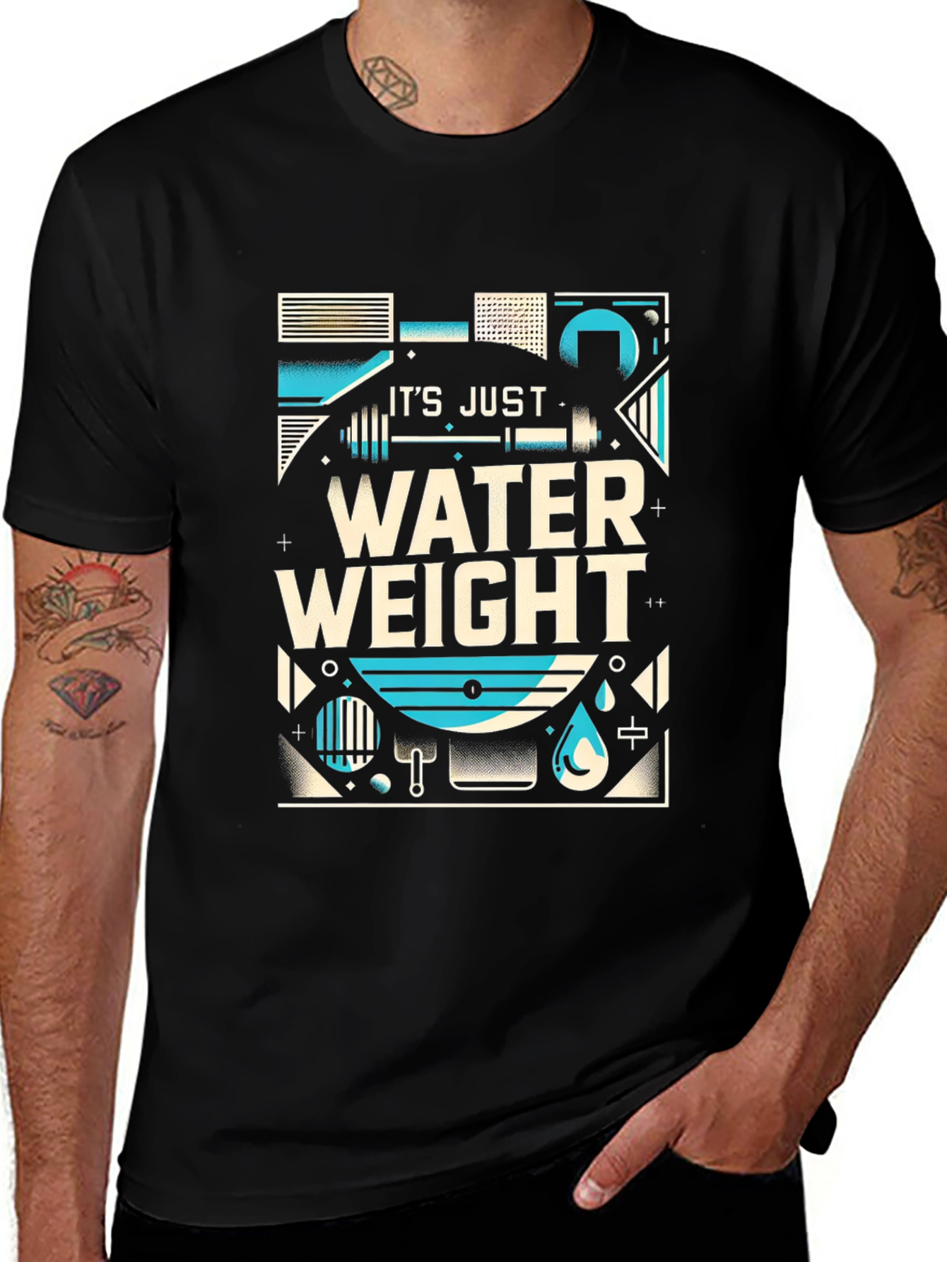 Its Just Water Weight T-Shirt