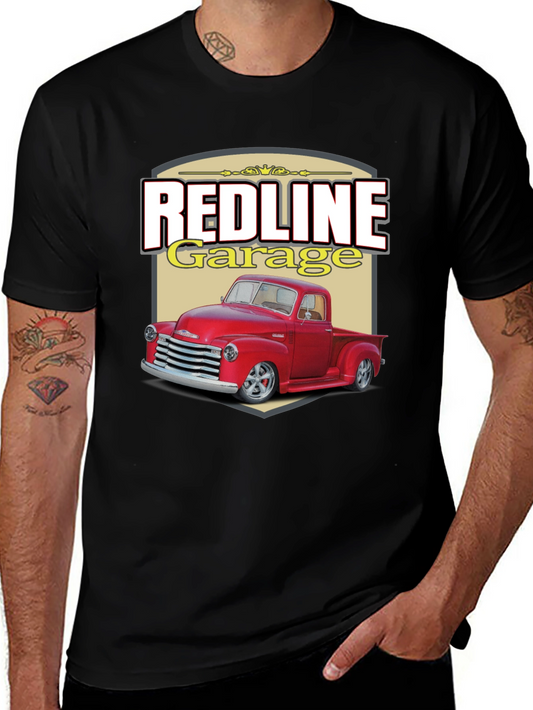 Redline Garage Vintage Truck T-Shirt
