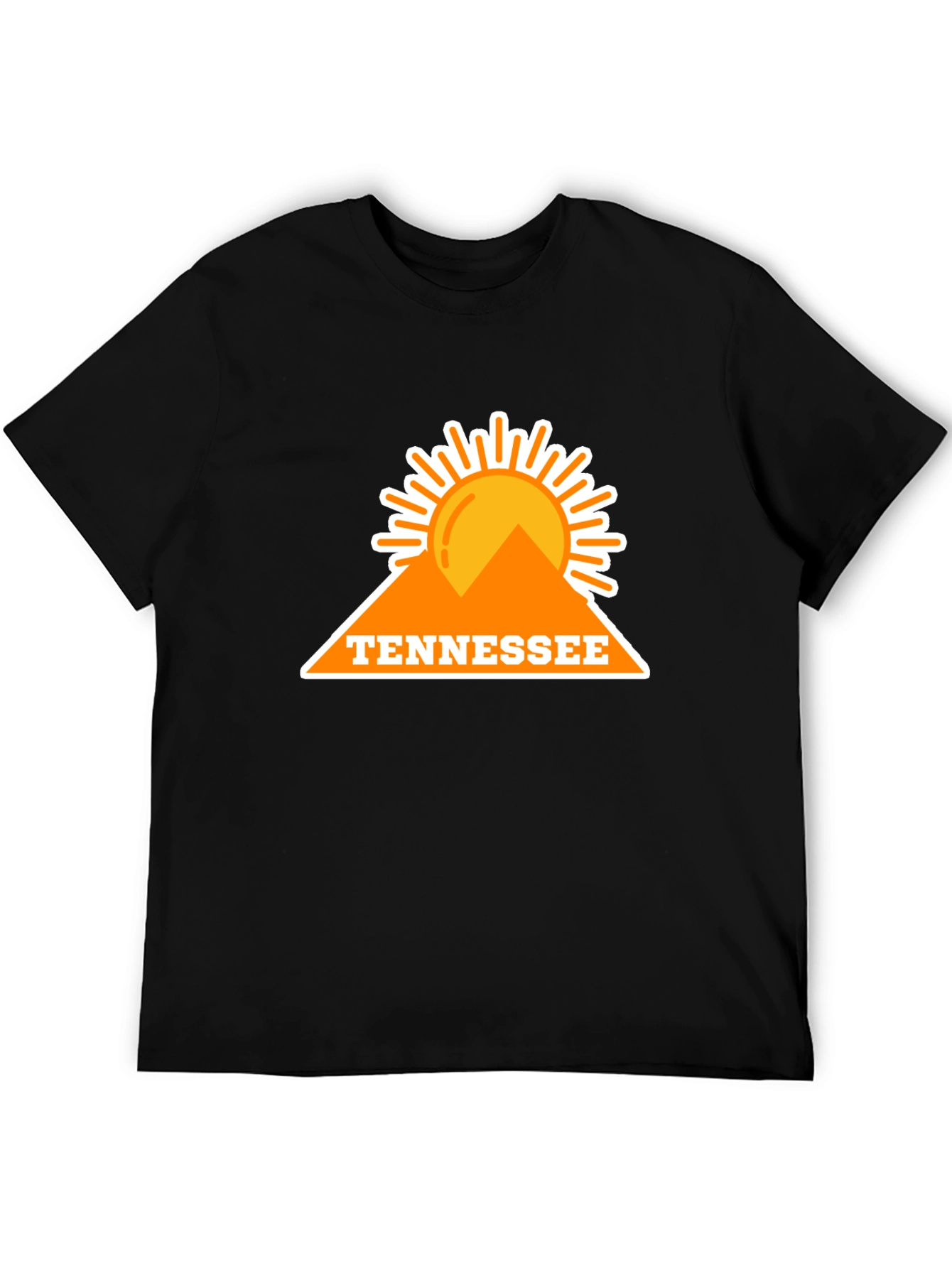 Tennessee Graphic Tee - Retro Mountain Sun Design