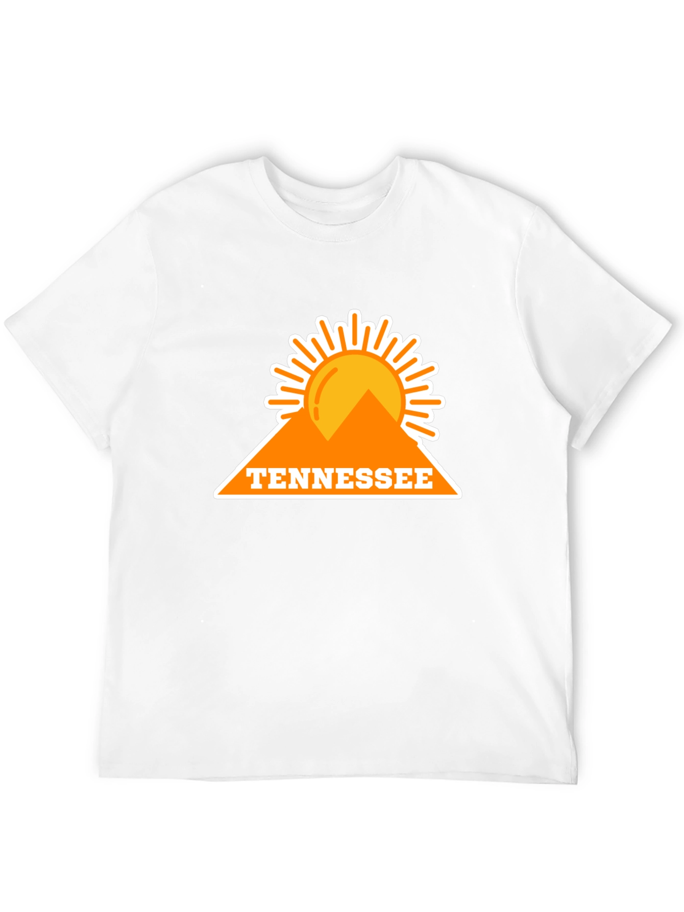 Tennessee Graphic Tee - Retro Mountain Sun Design