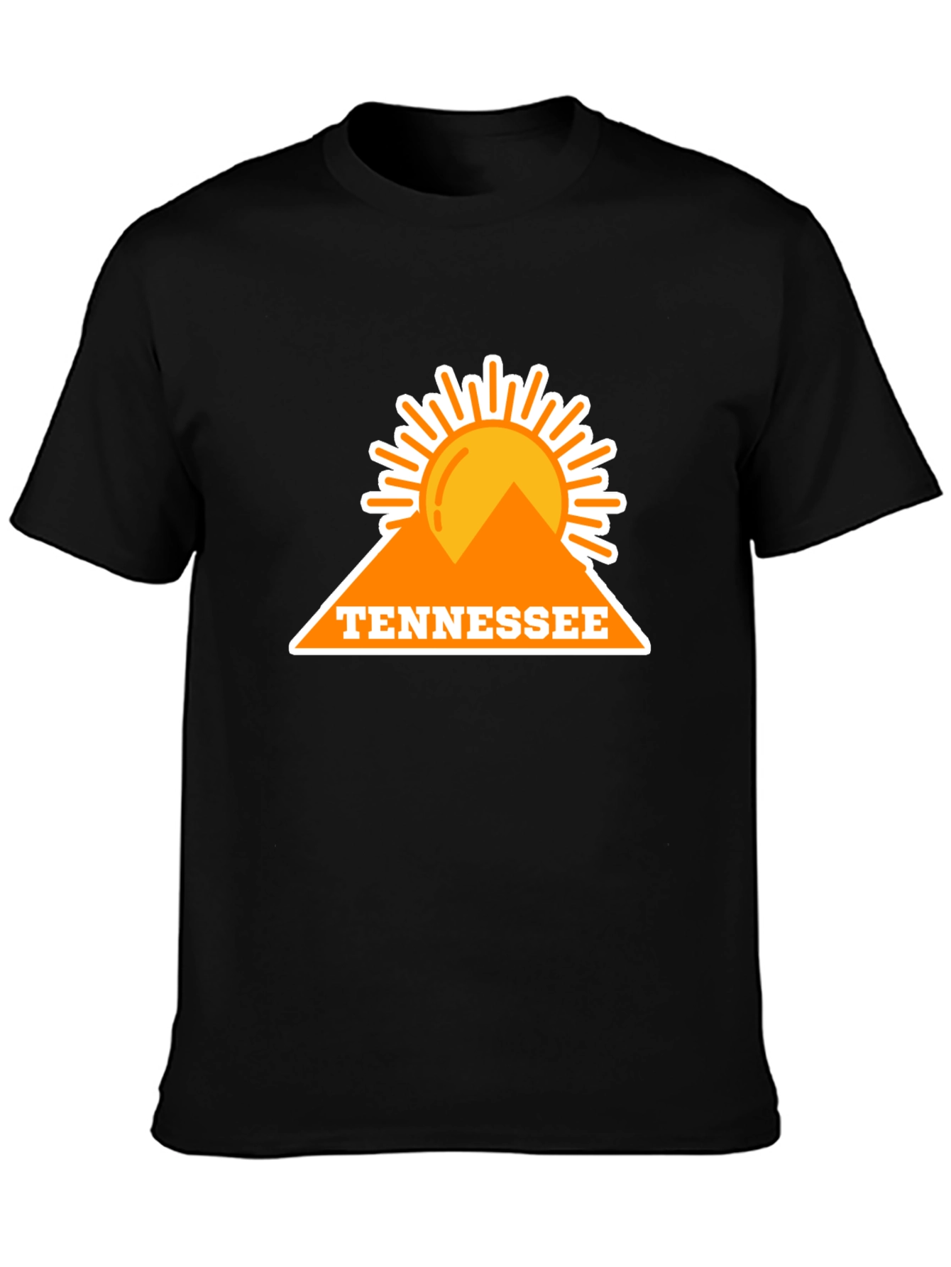 Tennessee Graphic Tee - Retro Mountain Sun Design