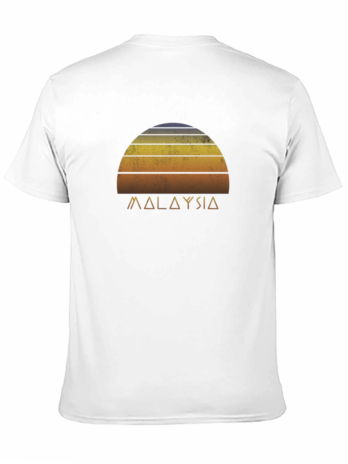 Retro Malaysia Sunset Graphic Tee - Soft Cotton