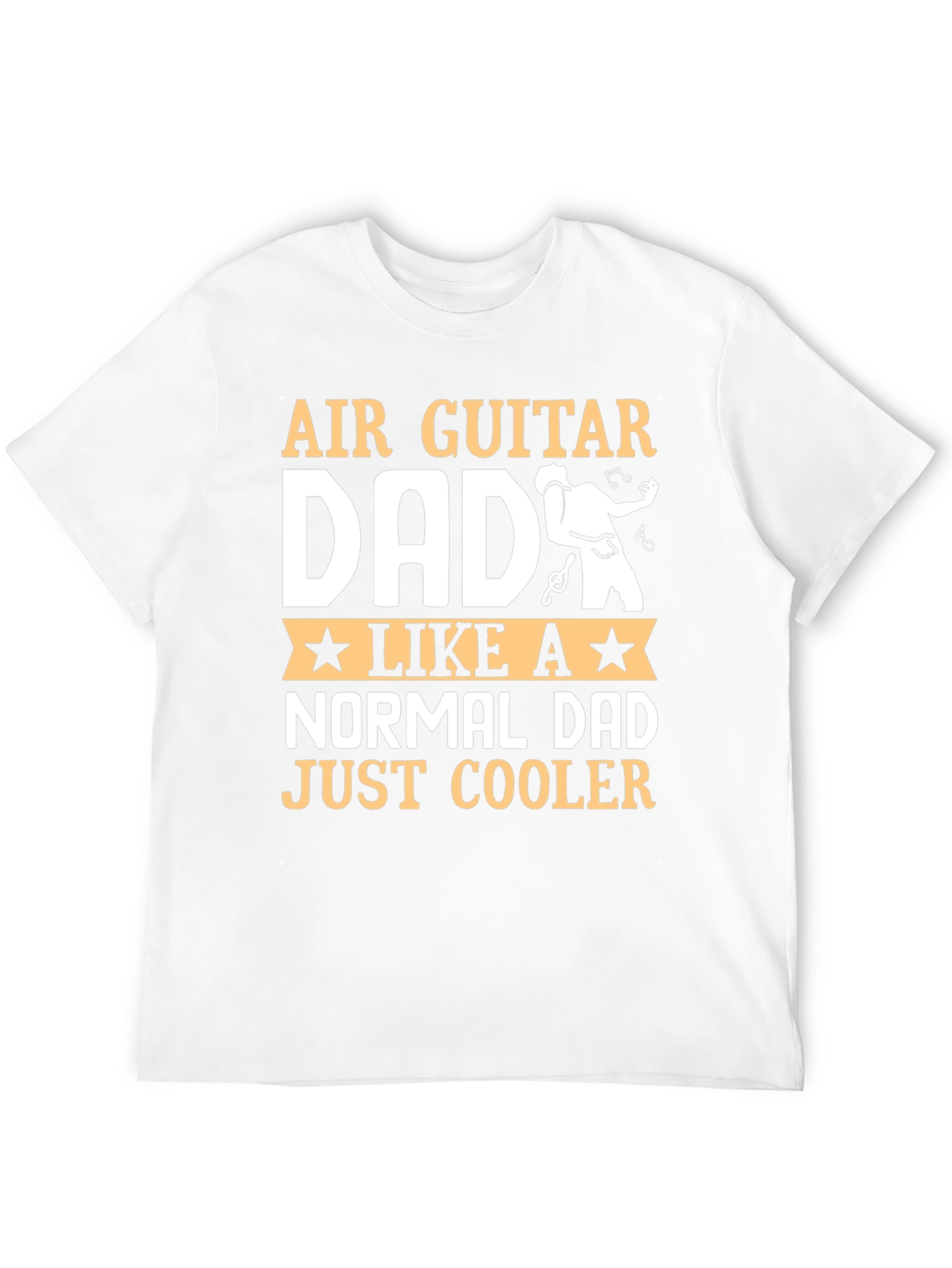 Air Guitar Dad T-Shirt - Cool Dad Gift