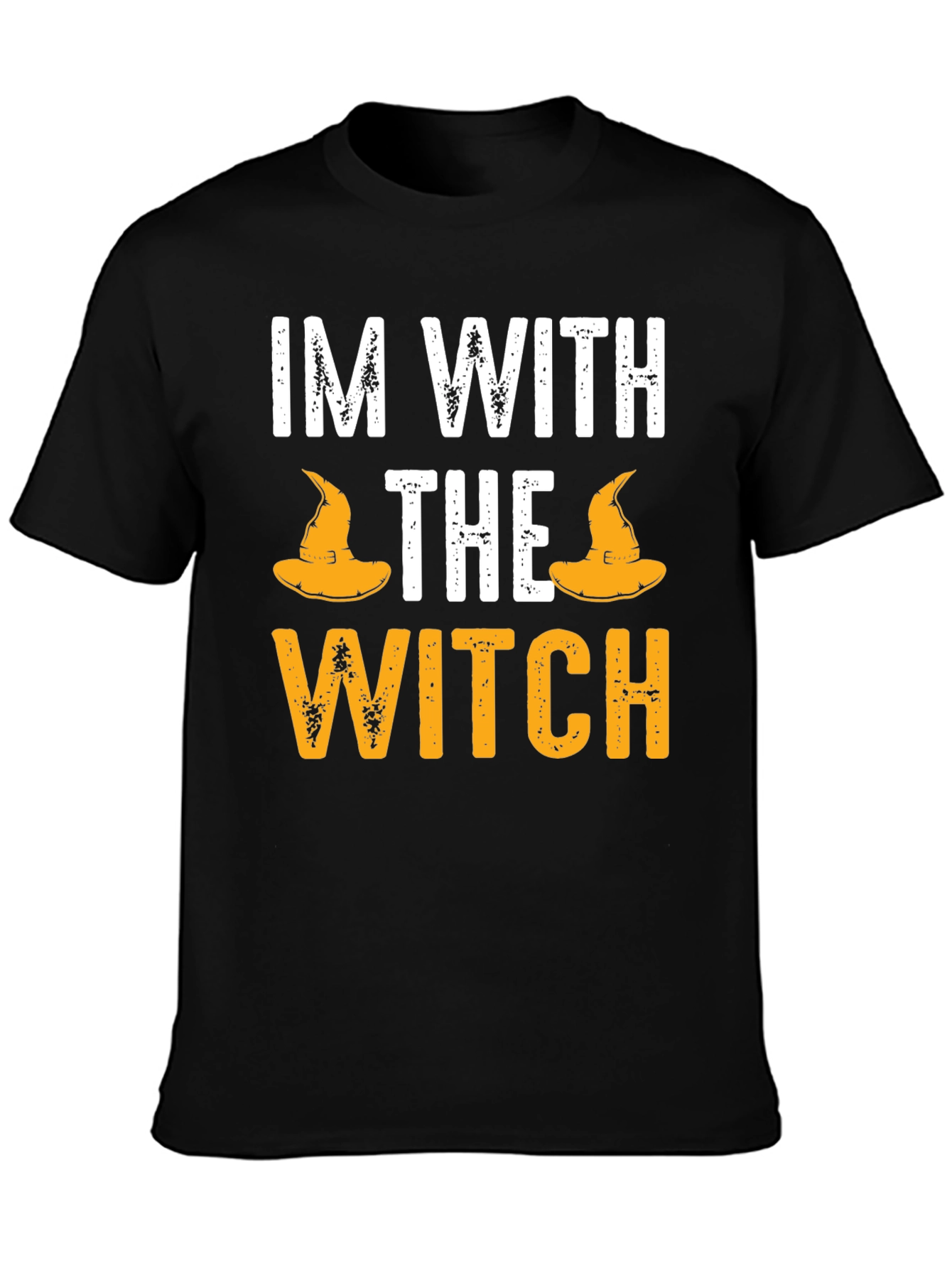 Im With The Witch Halloween Graphic Tee