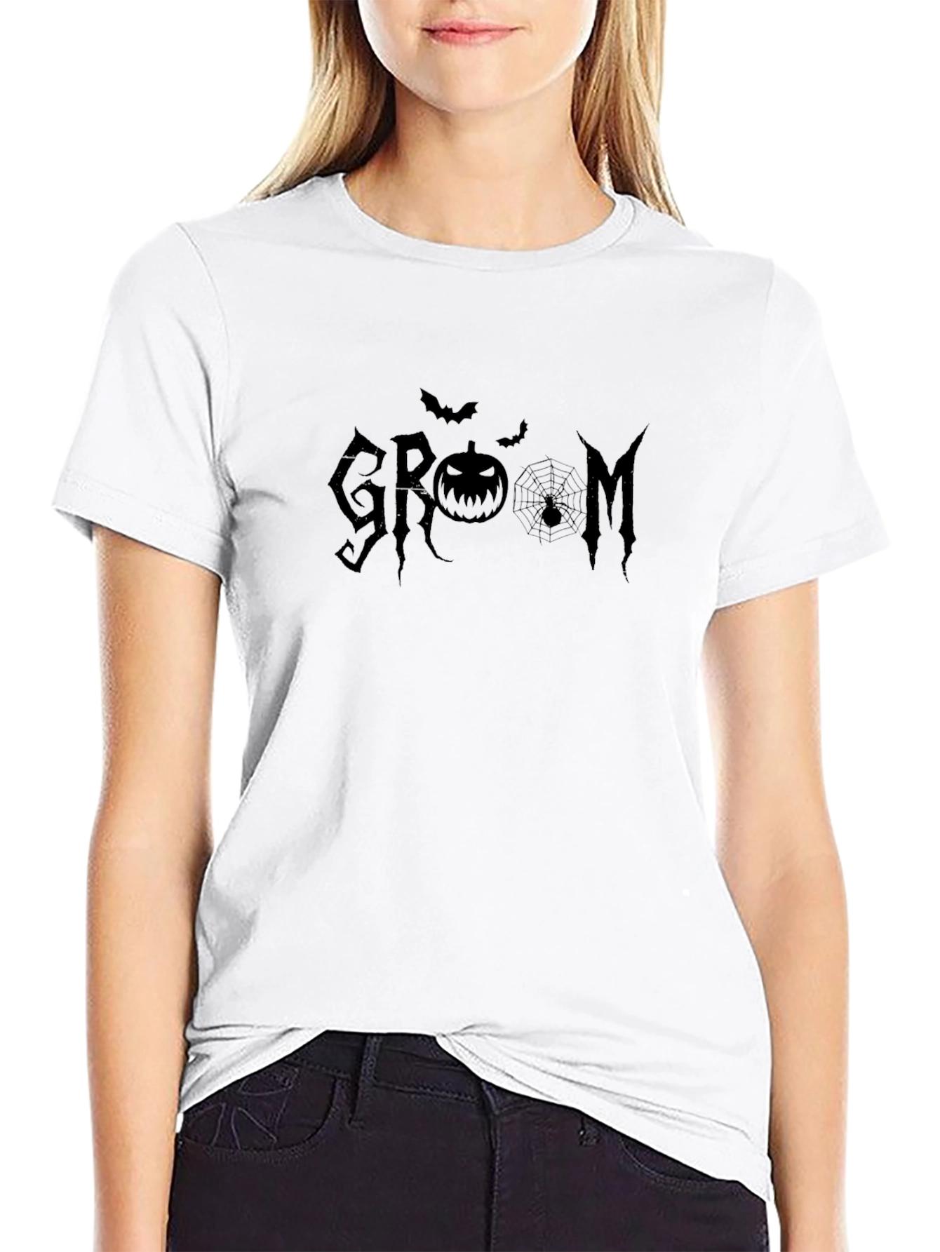 Halloween Groom T-Shirt - Spooky Wedding Apparel