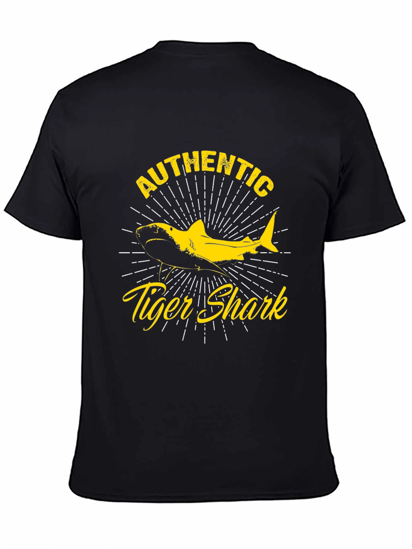 Authentic Tiger Shark Graphic T-Shirt