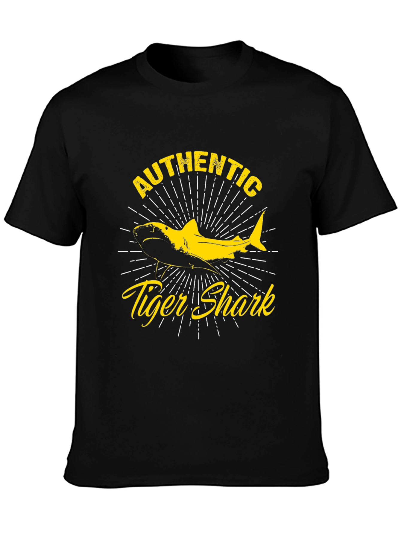 Authentic Tiger Shark Graphic T-Shirt