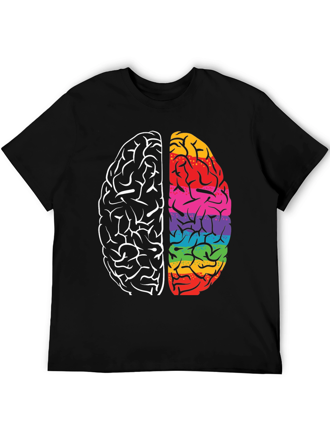 Brain Power Tee - Black T-Shirt