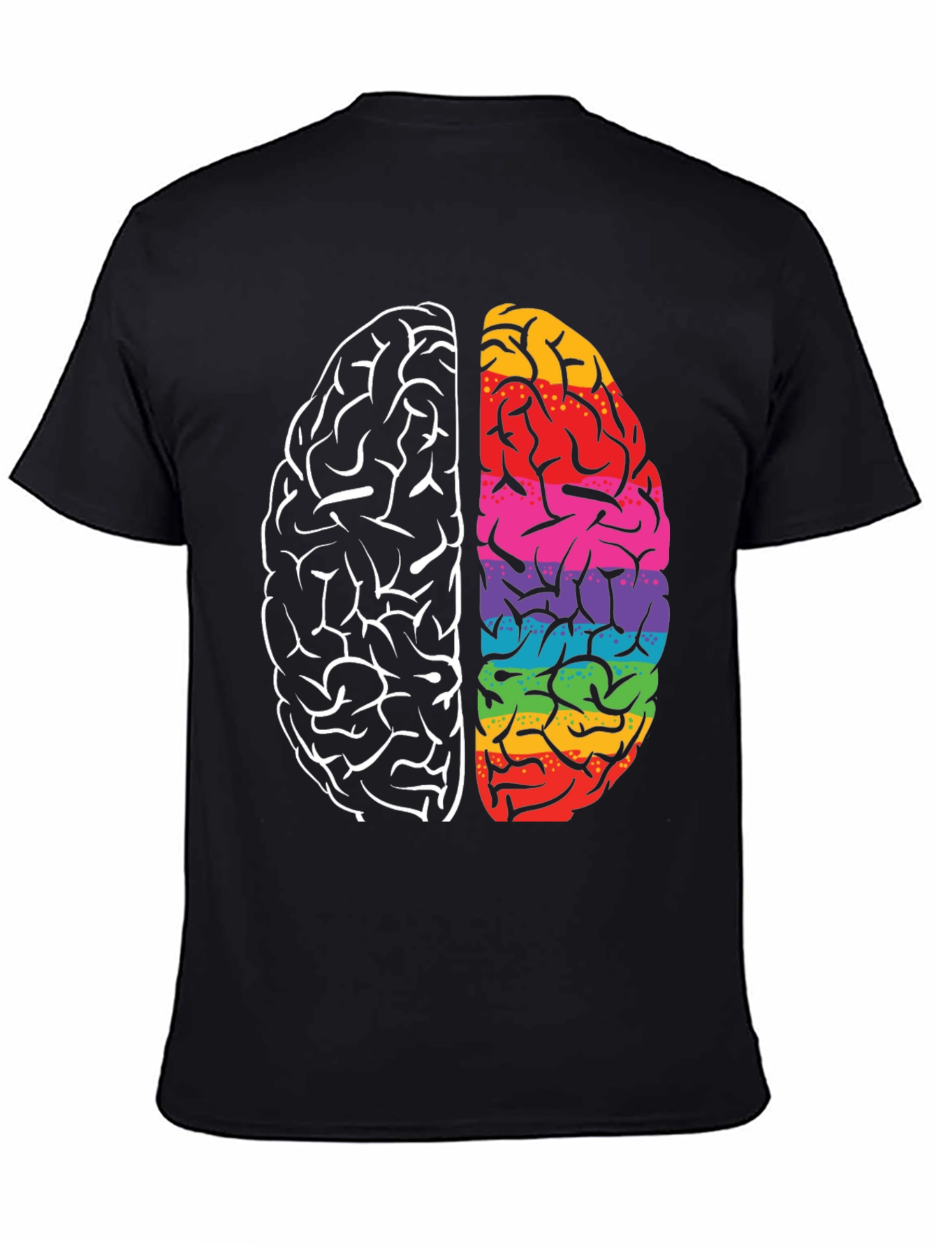 Brain Power Tee - Black T-Shirt