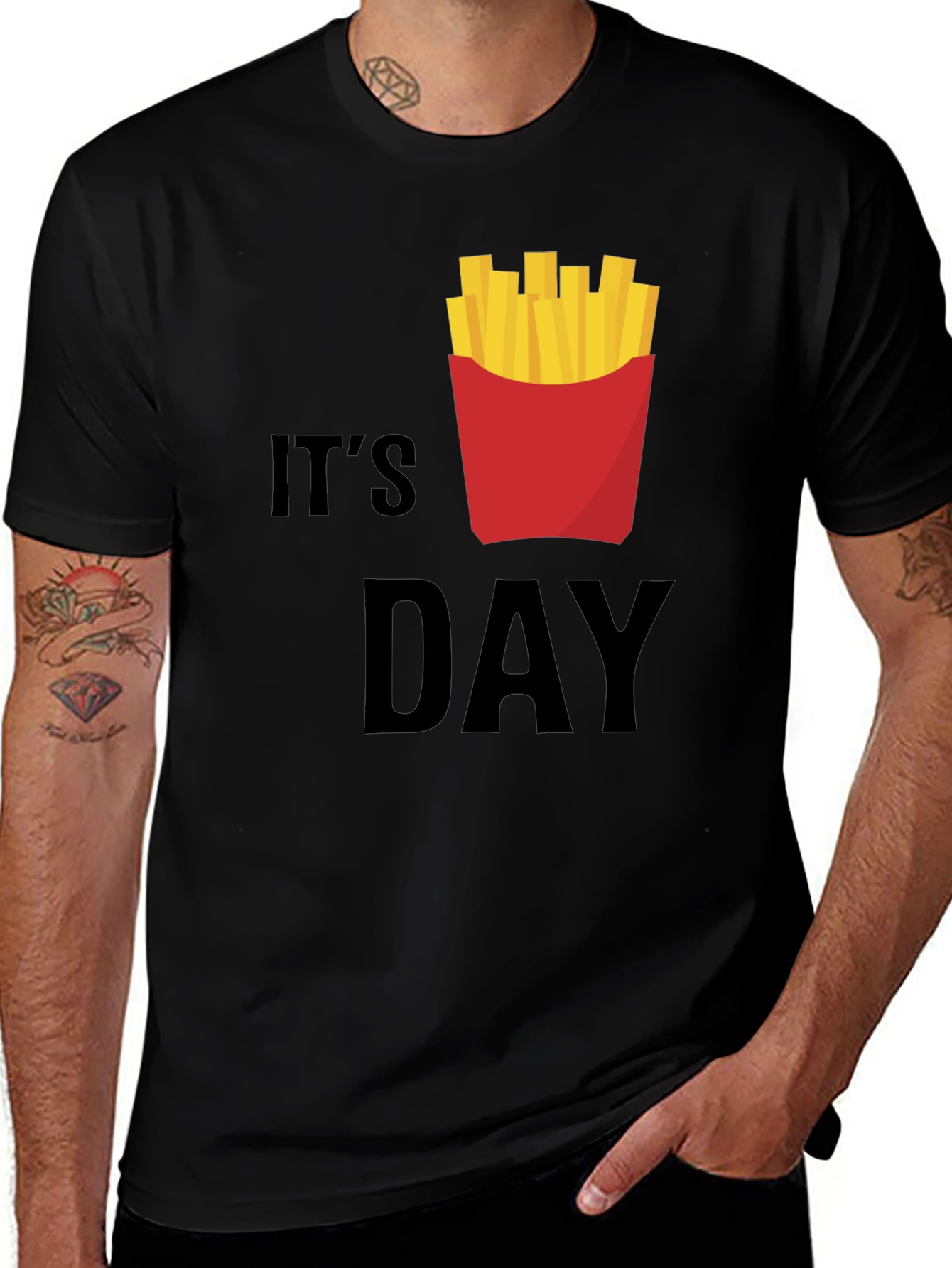 Its Fry Day T-Shirt - Fun Foodie Tee