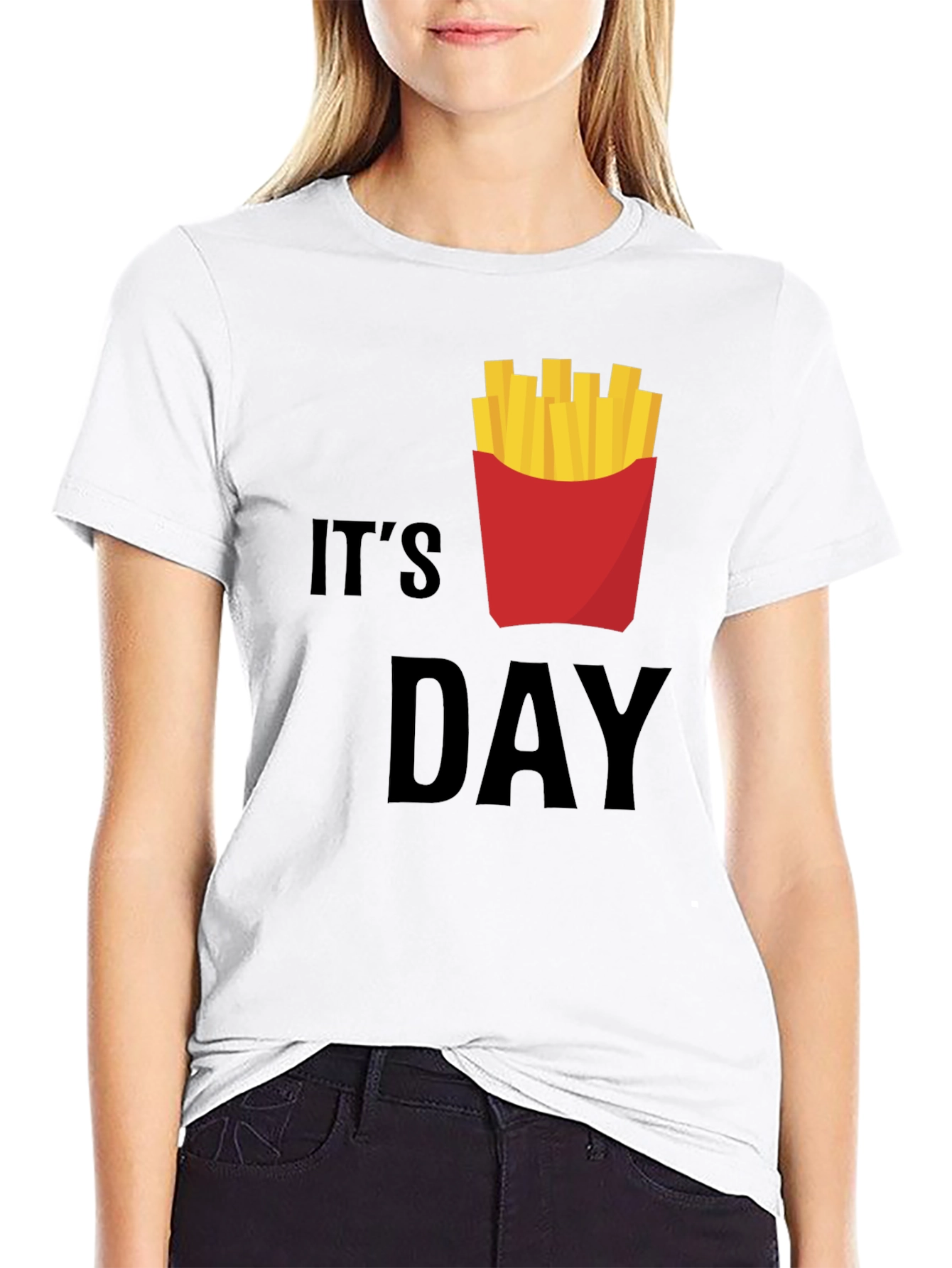 Its Fry Day T-Shirt - Fun Foodie Tee