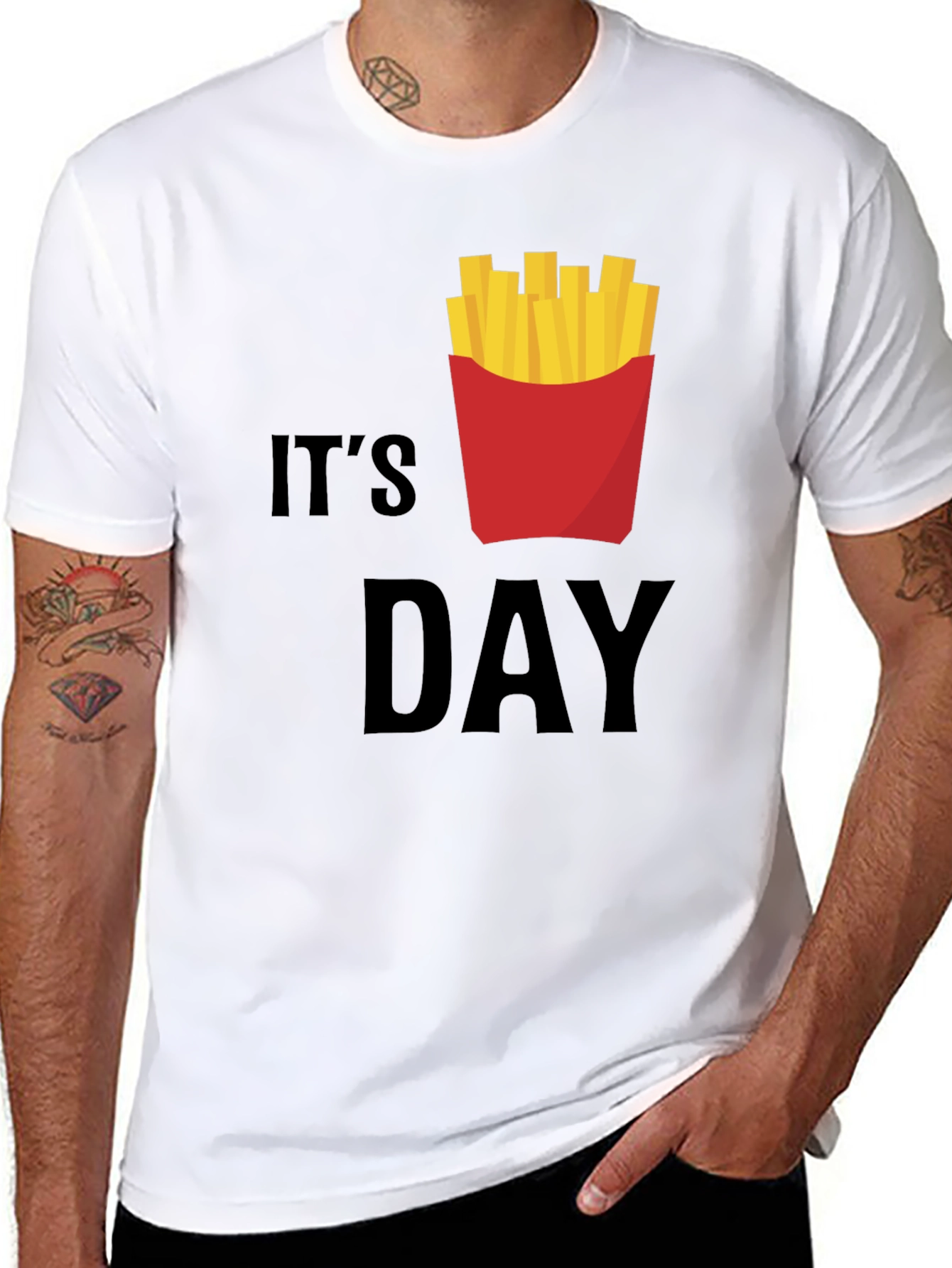 Its Fry Day T-Shirt - Fun Foodie Tee