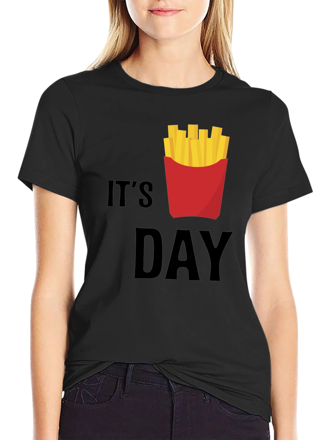 Its Fry Day T-Shirt - Fun Foodie Tee