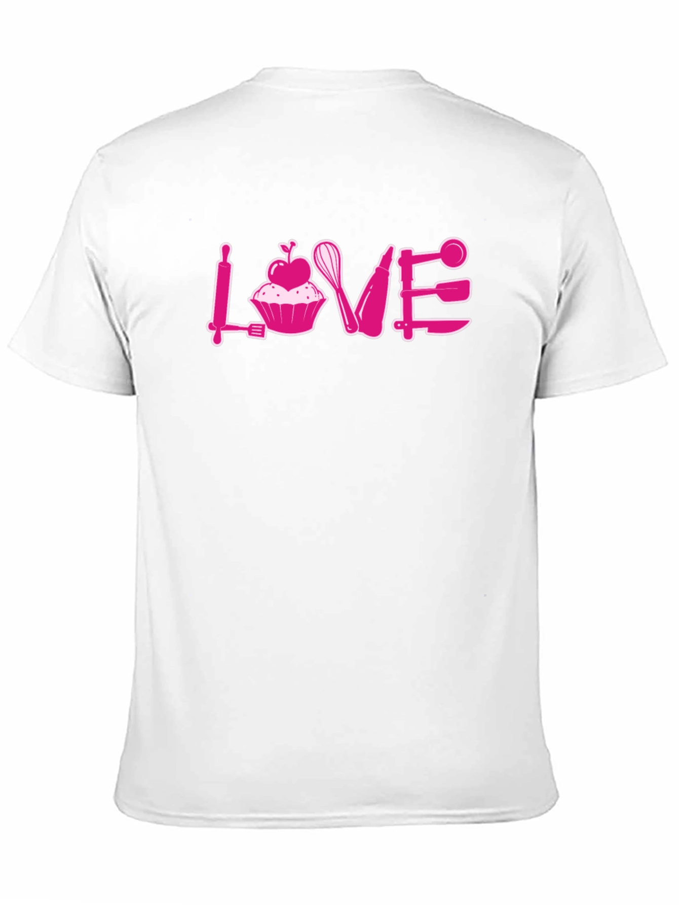 Baking Love Graphic T-Shirt - Black