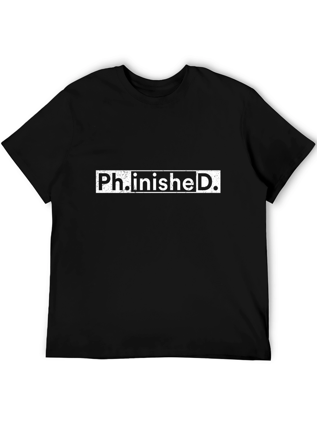 Ph.inished. T-Shirt - Graduation Gift