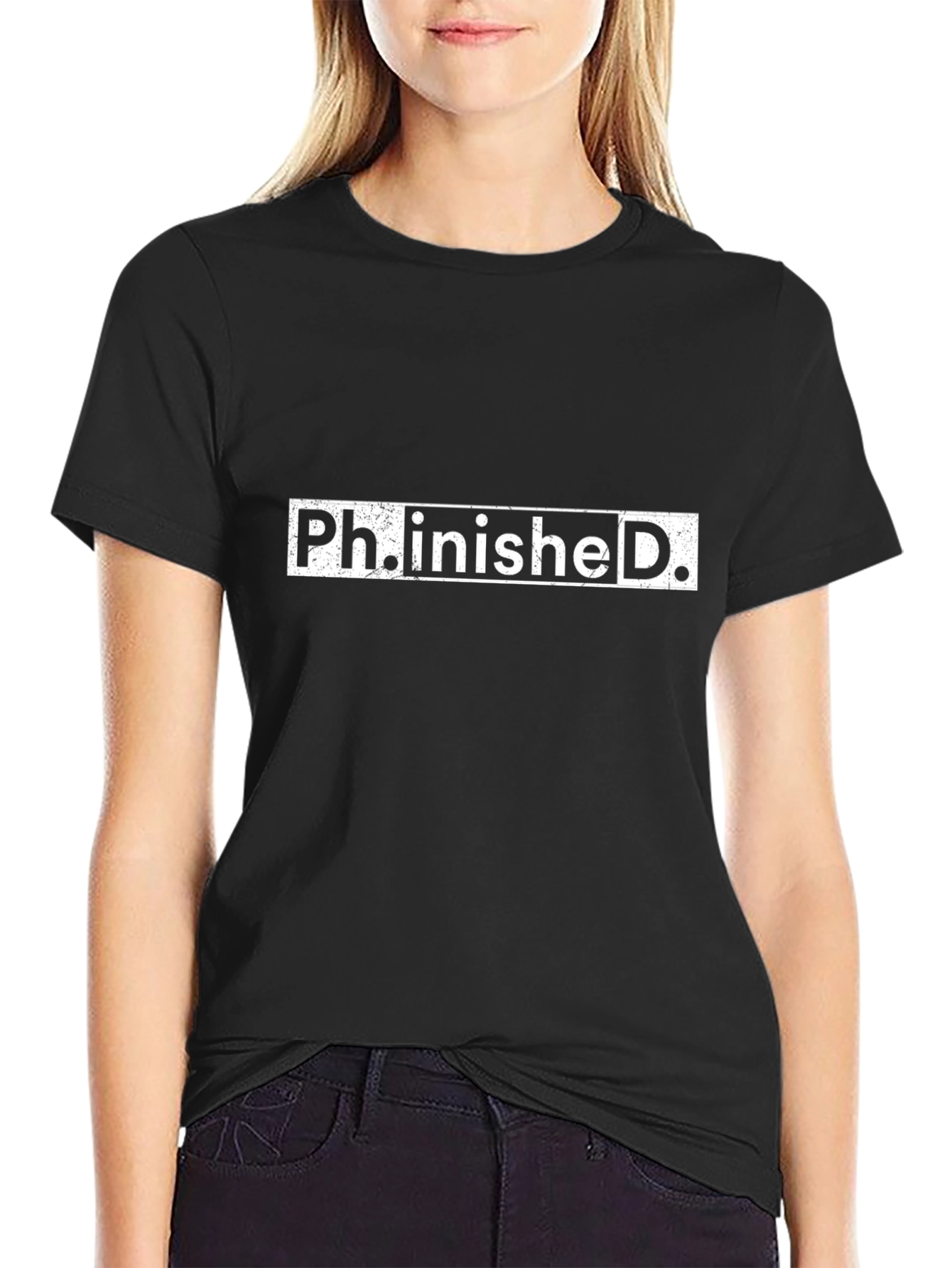 Ph.inished. T-Shirt - Graduation Gift