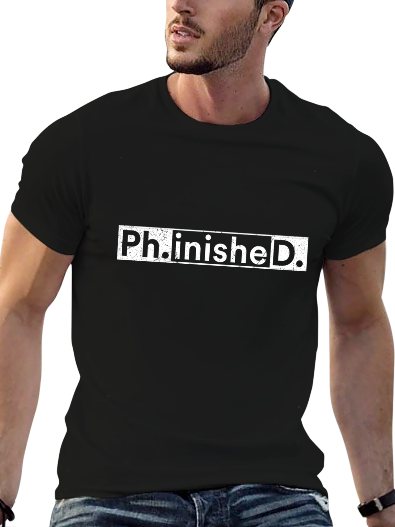 Ph.inished. T-Shirt - Graduation Gift