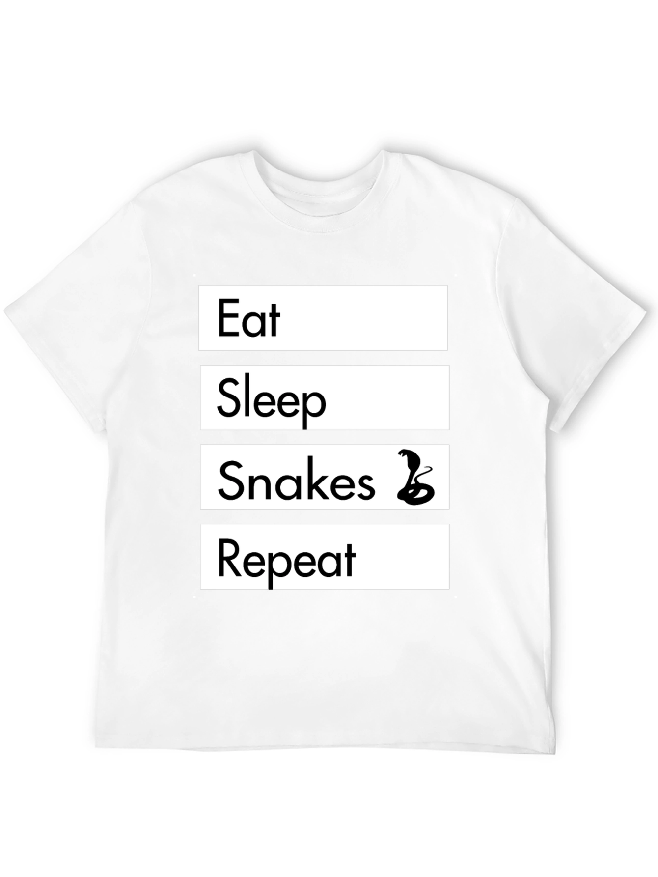 Eat Sleep Snakes Repeat T-Shirt