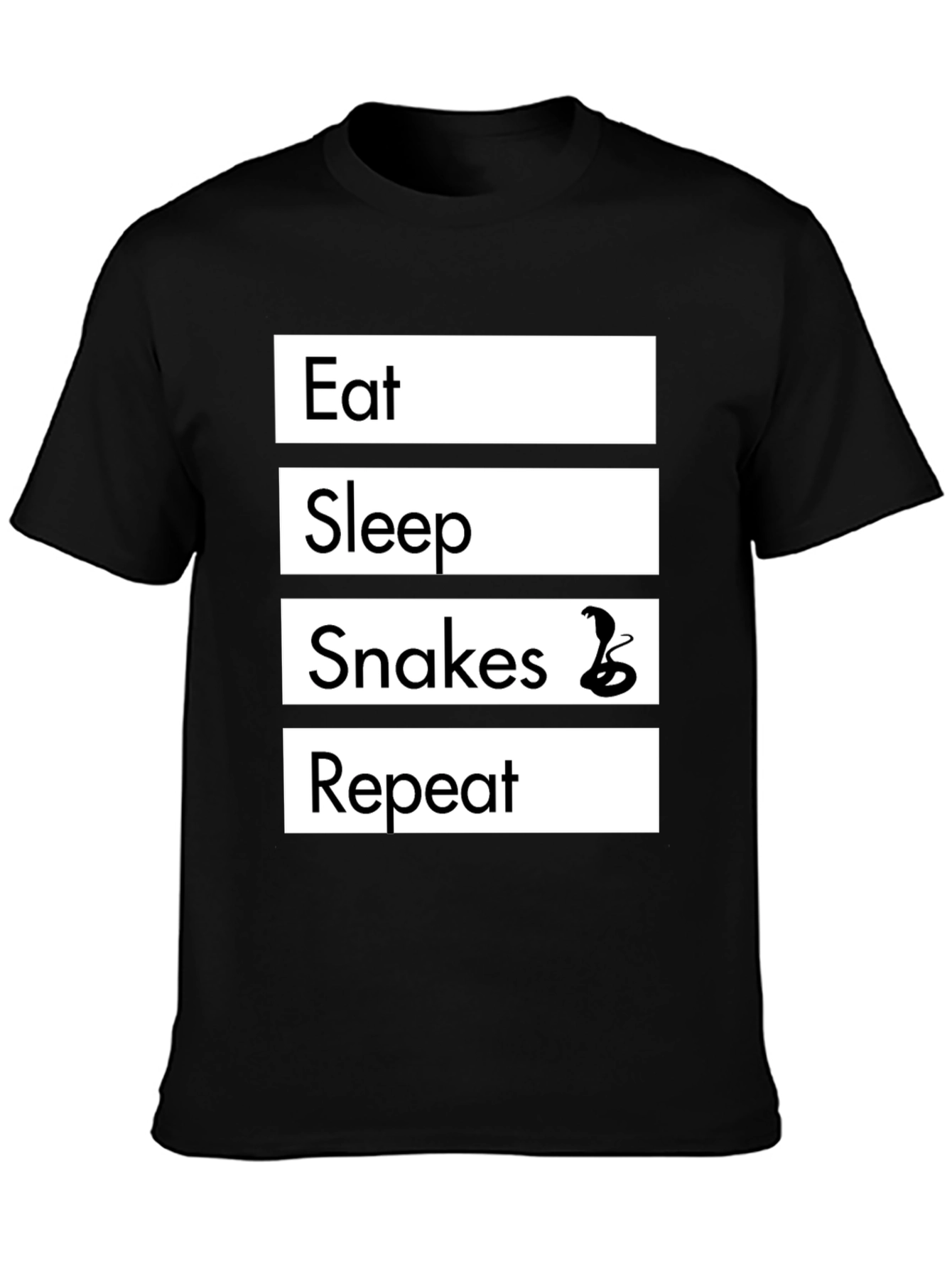 Eat Sleep Snakes Repeat T-Shirt