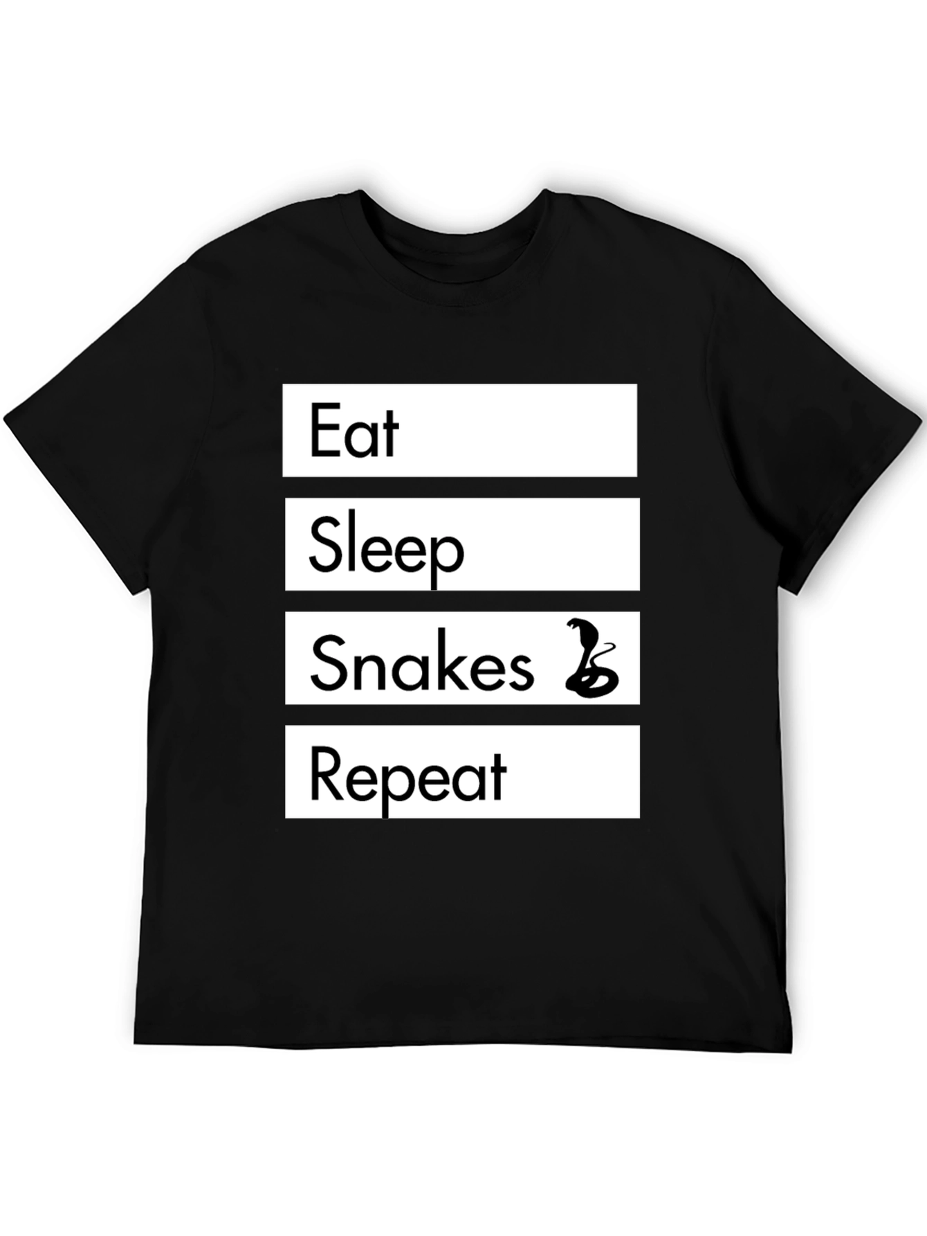 Eat Sleep Snakes Repeat T-Shirt