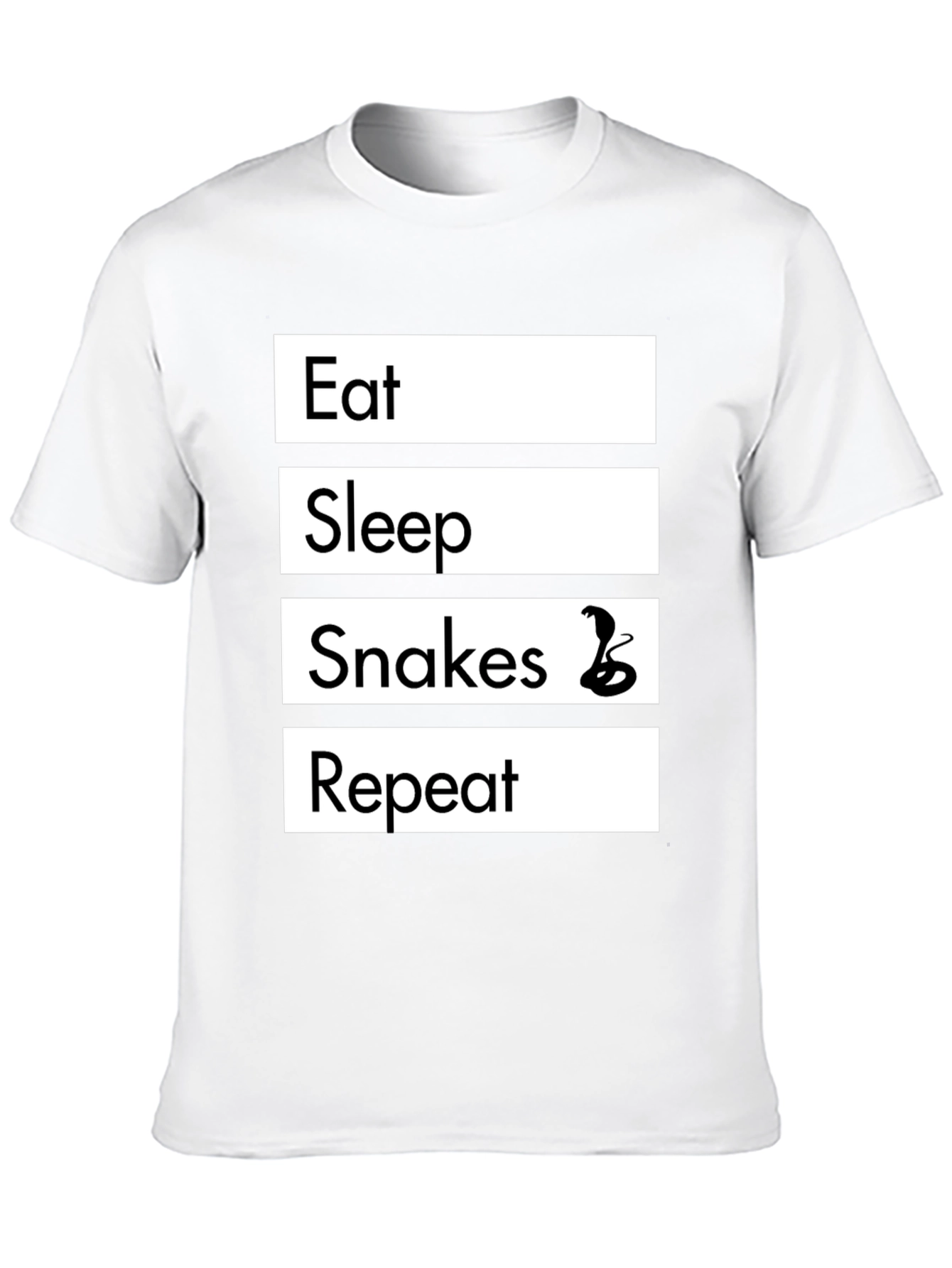 Eat Sleep Snakes Repeat T-Shirt