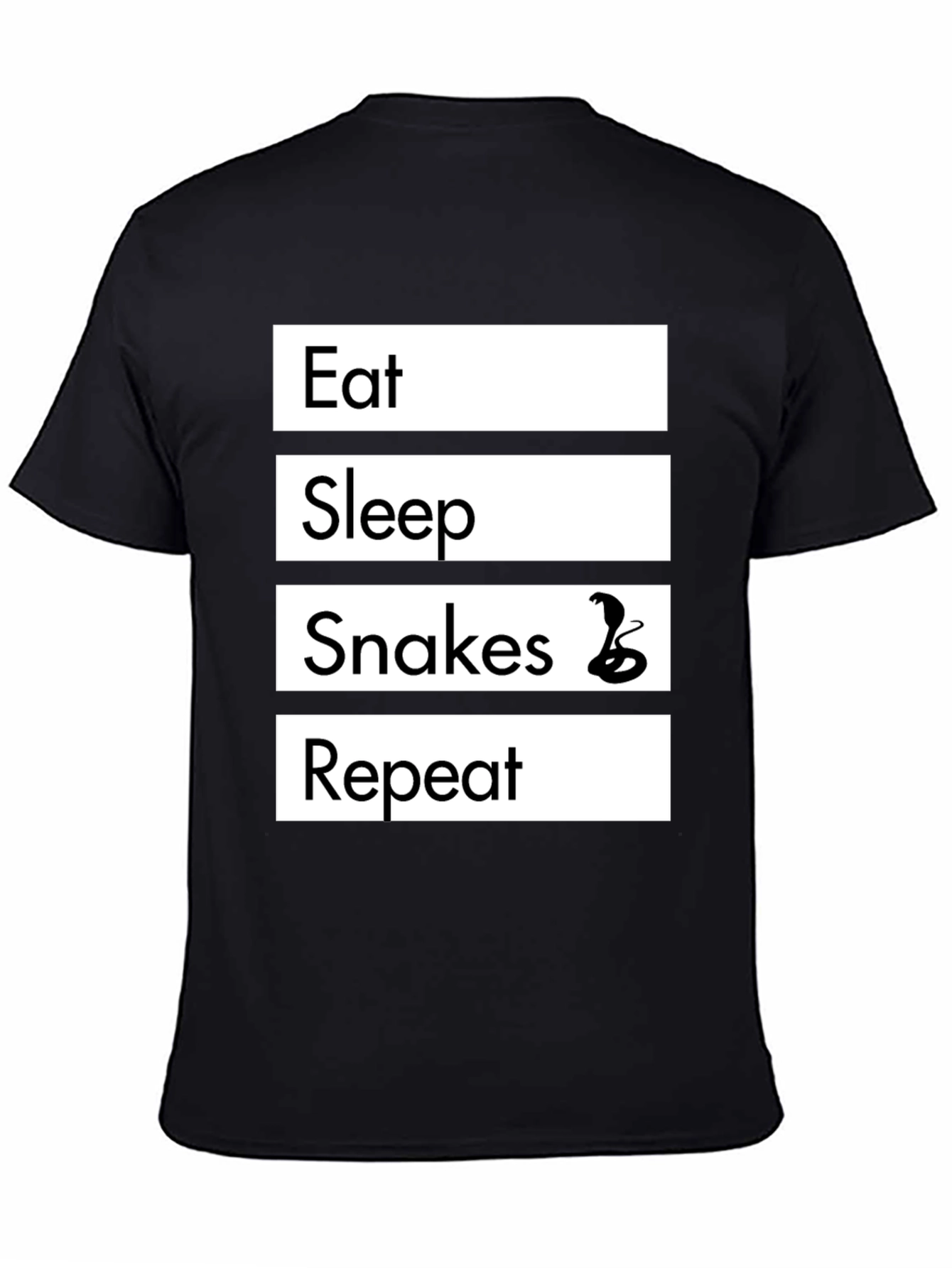 Eat Sleep Snakes Repeat T-Shirt