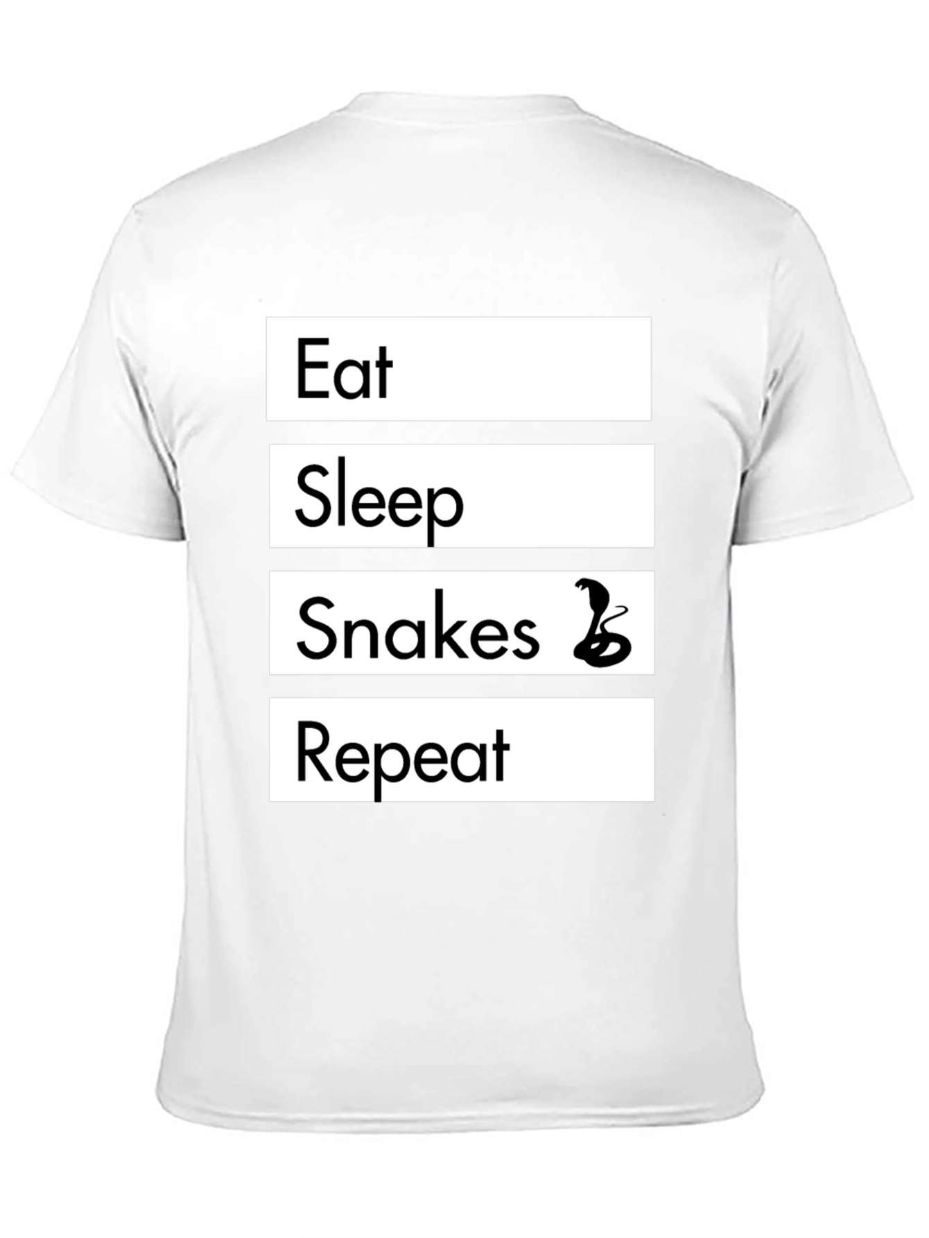 Eat Sleep Snakes Repeat T-Shirt