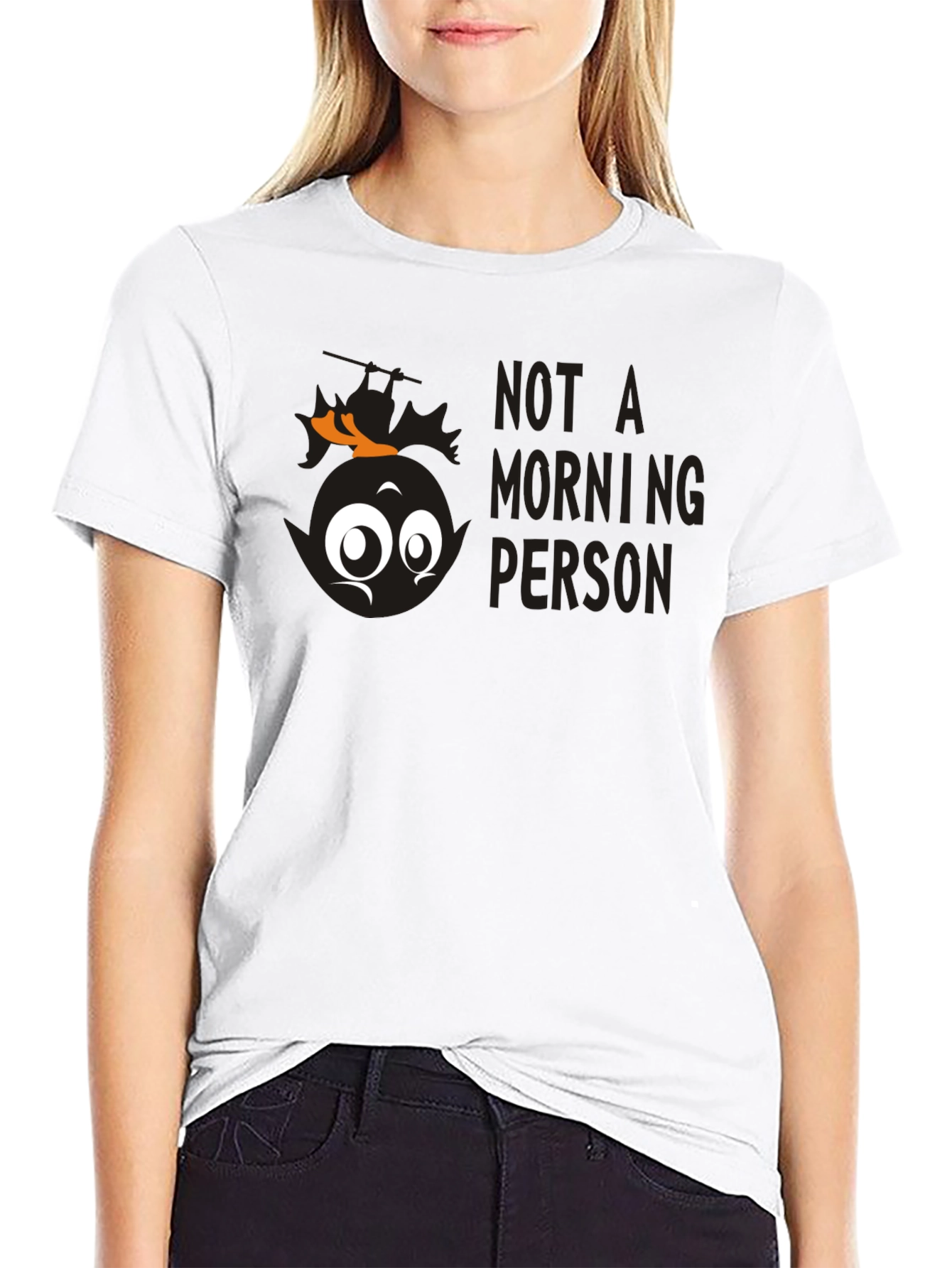 Funny Not A Morning Person Graphic Tee