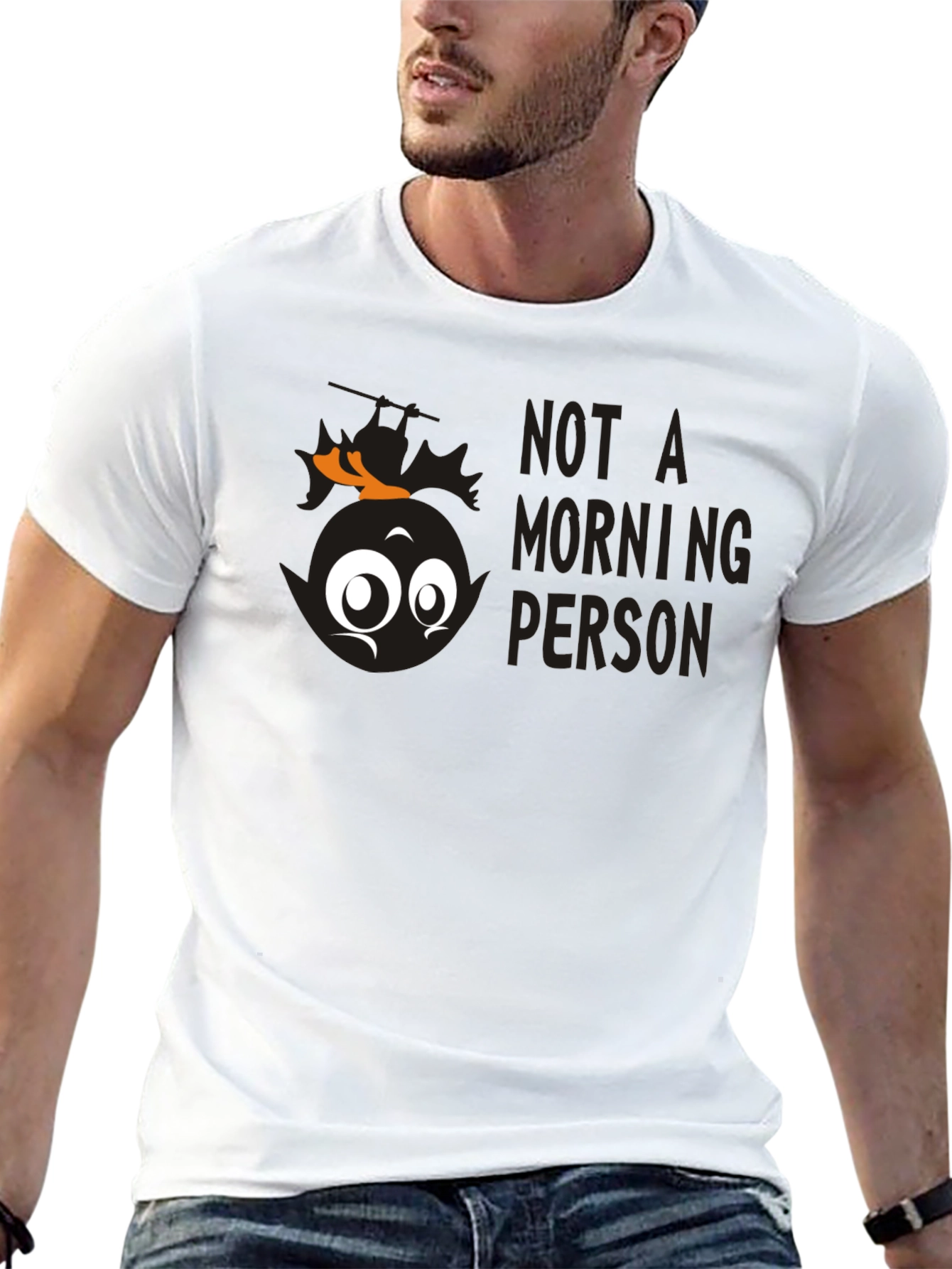 Funny Not A Morning Person Graphic Tee