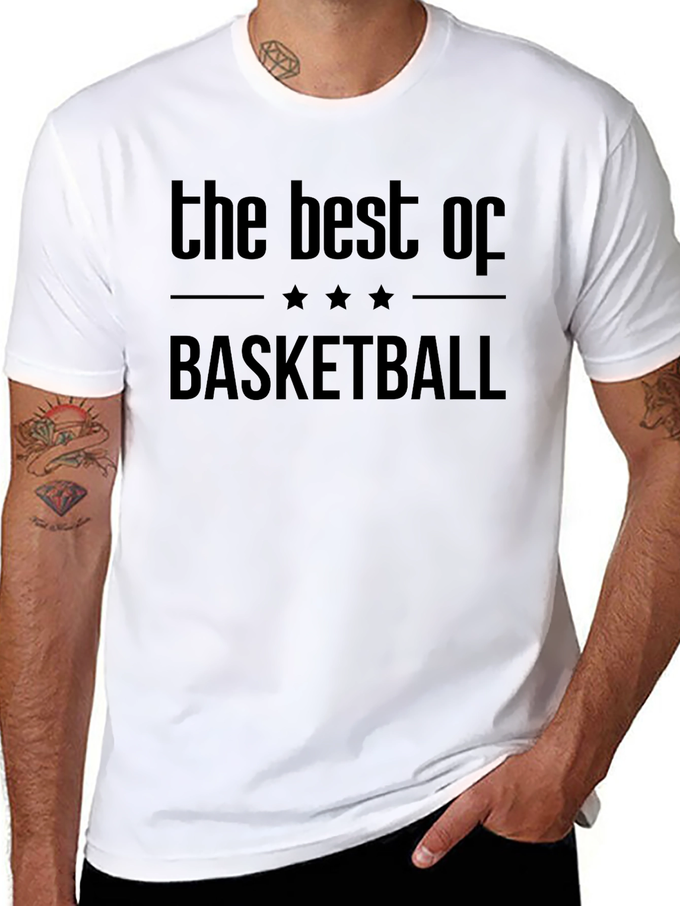The Best of Basketball Graphic Tee - Black