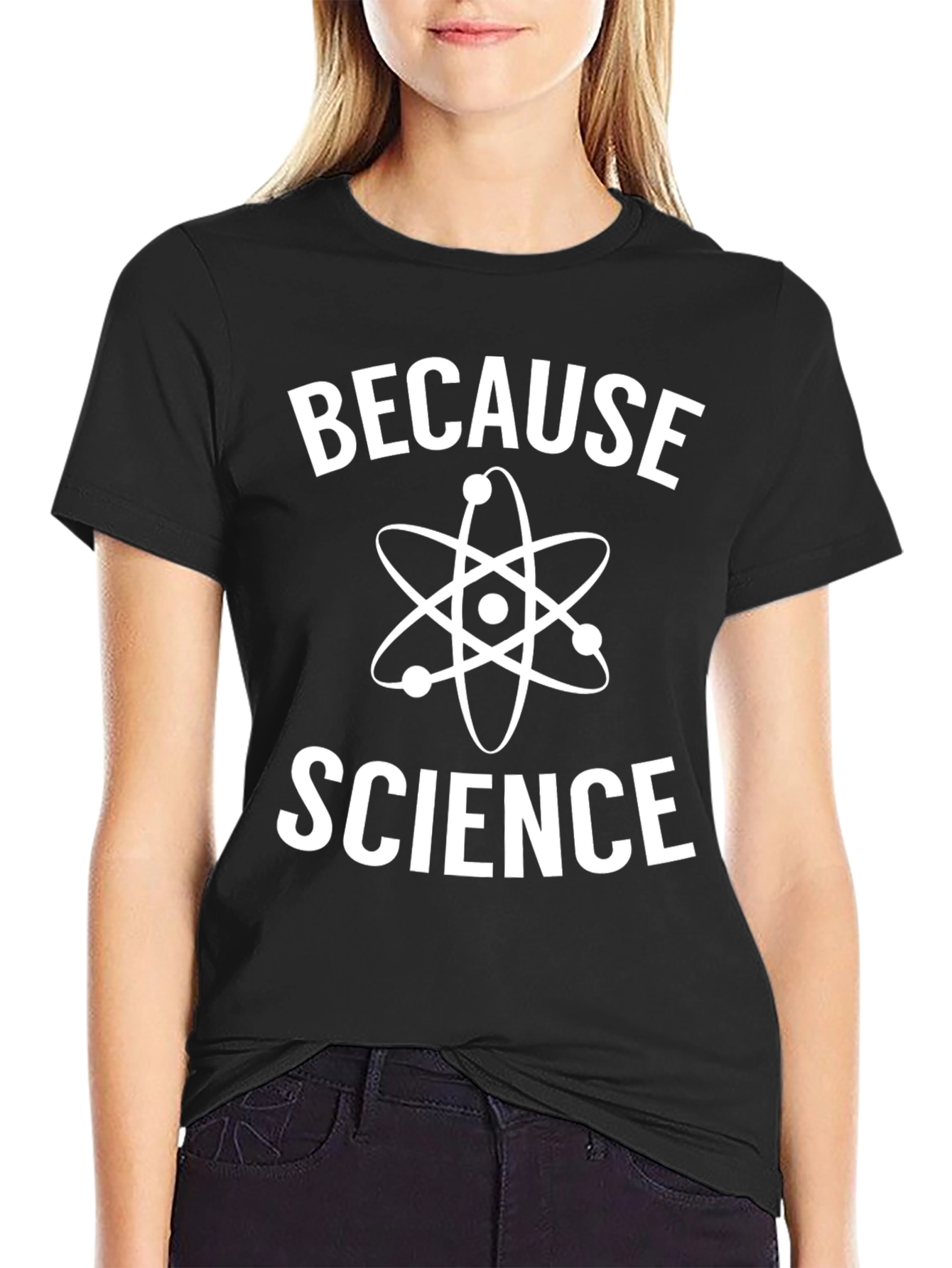 Because Science T-Shirt Funny Sarcastic Physics Geek Tee
