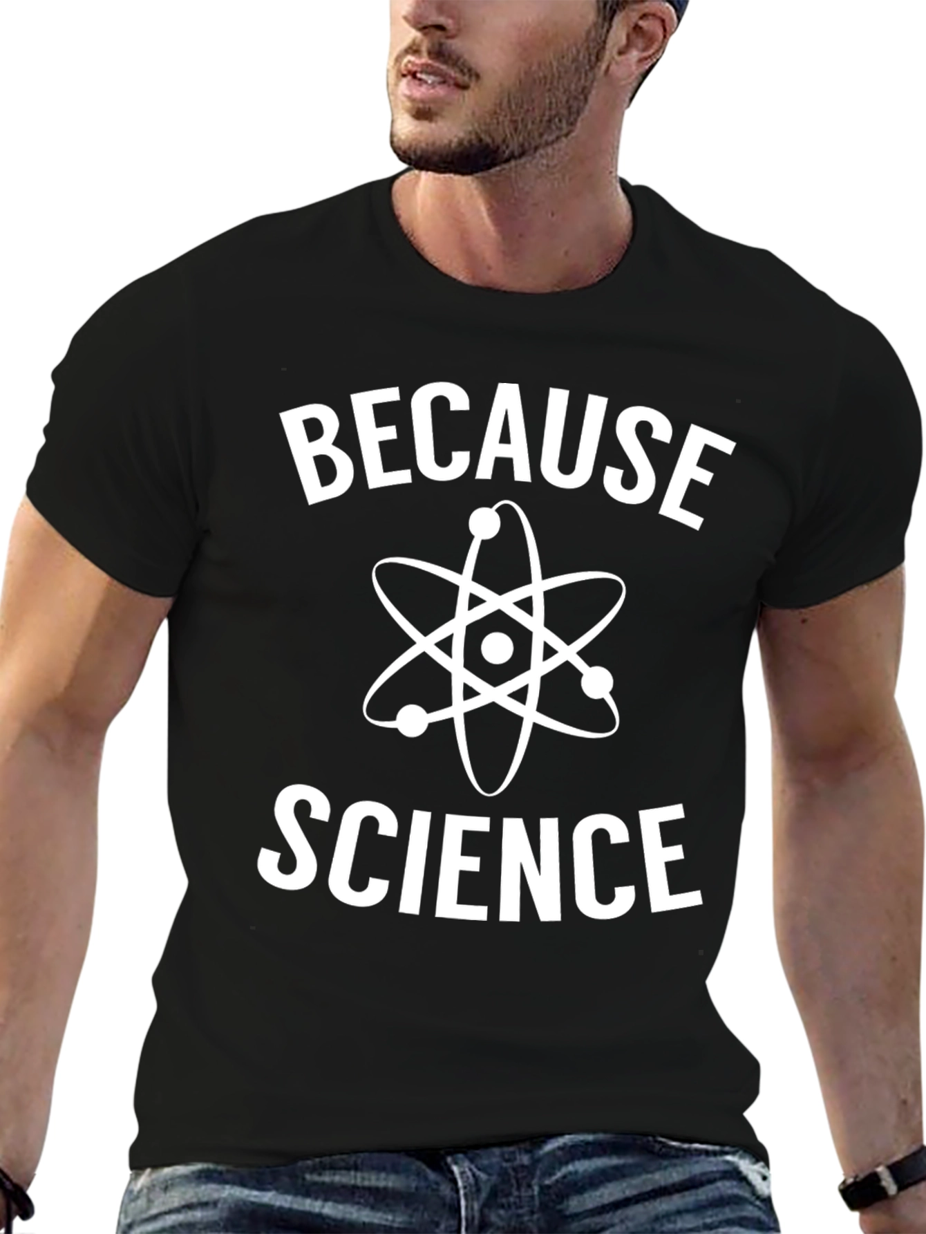 Because Science T-Shirt Funny Sarcastic Physics Geek Tee