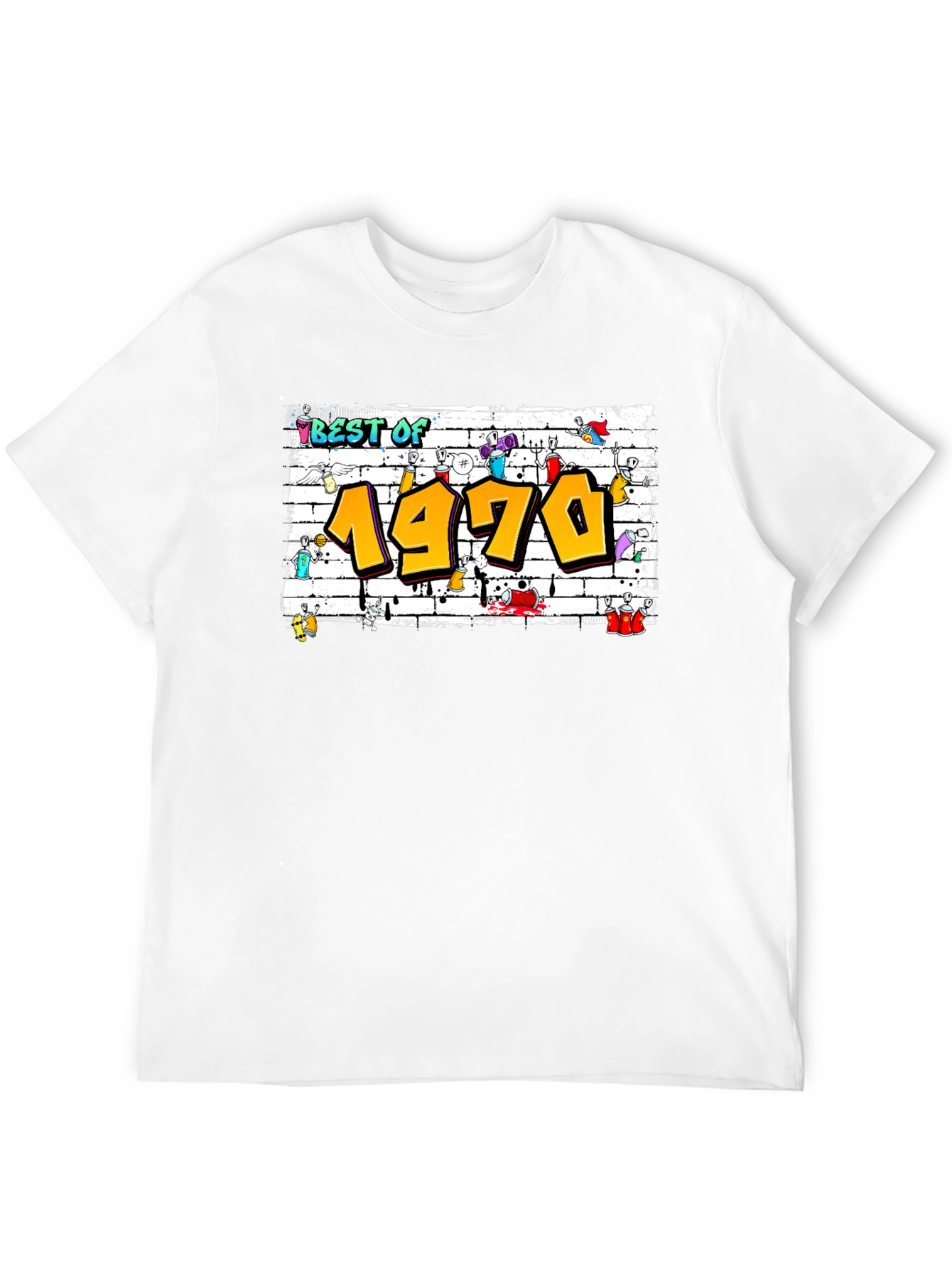 Best of 1970 Graffiti Tee