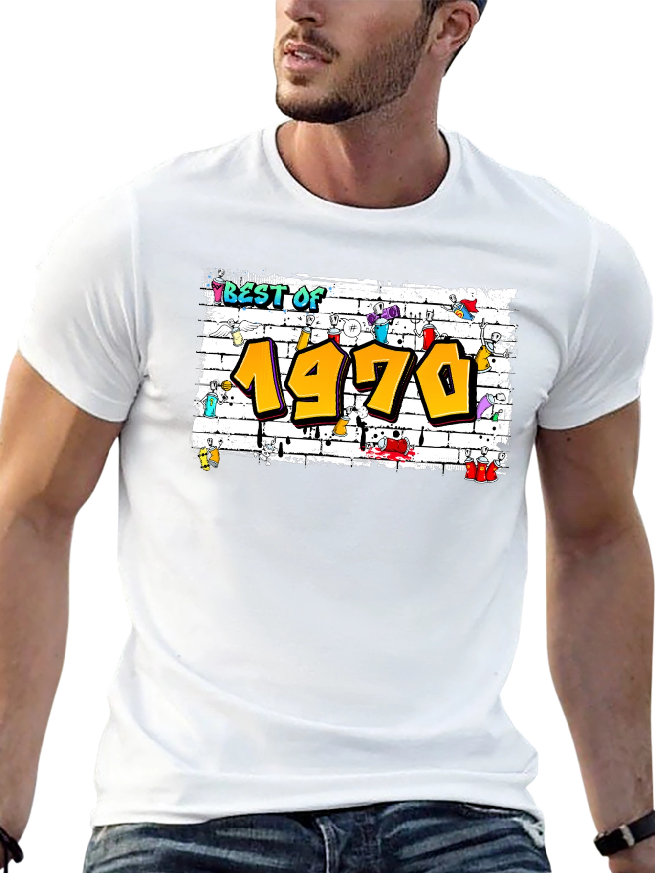 Best of 1970 Graffiti Tee