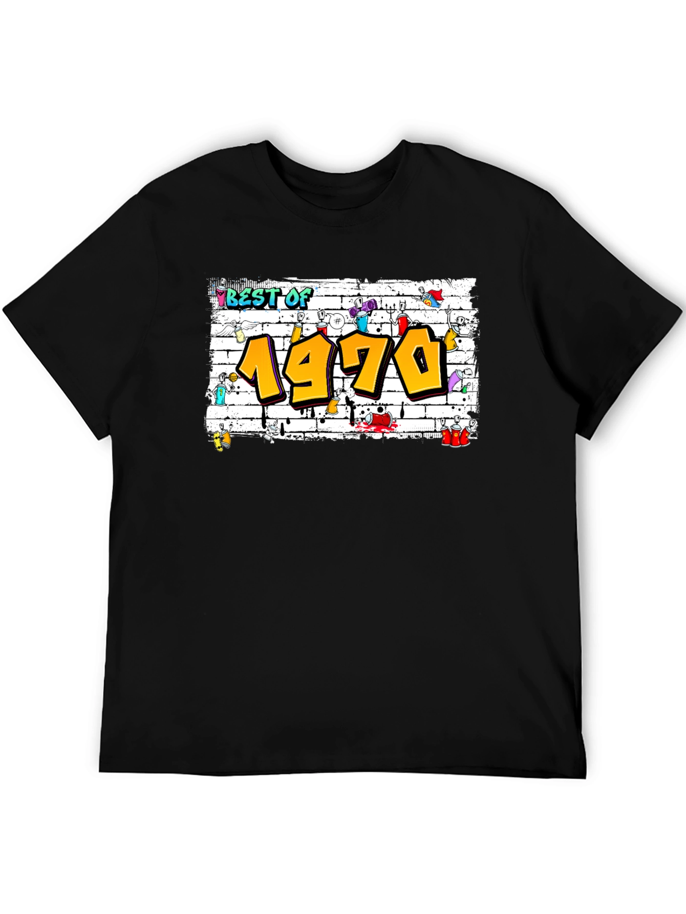Best of 1970 Graffiti Tee