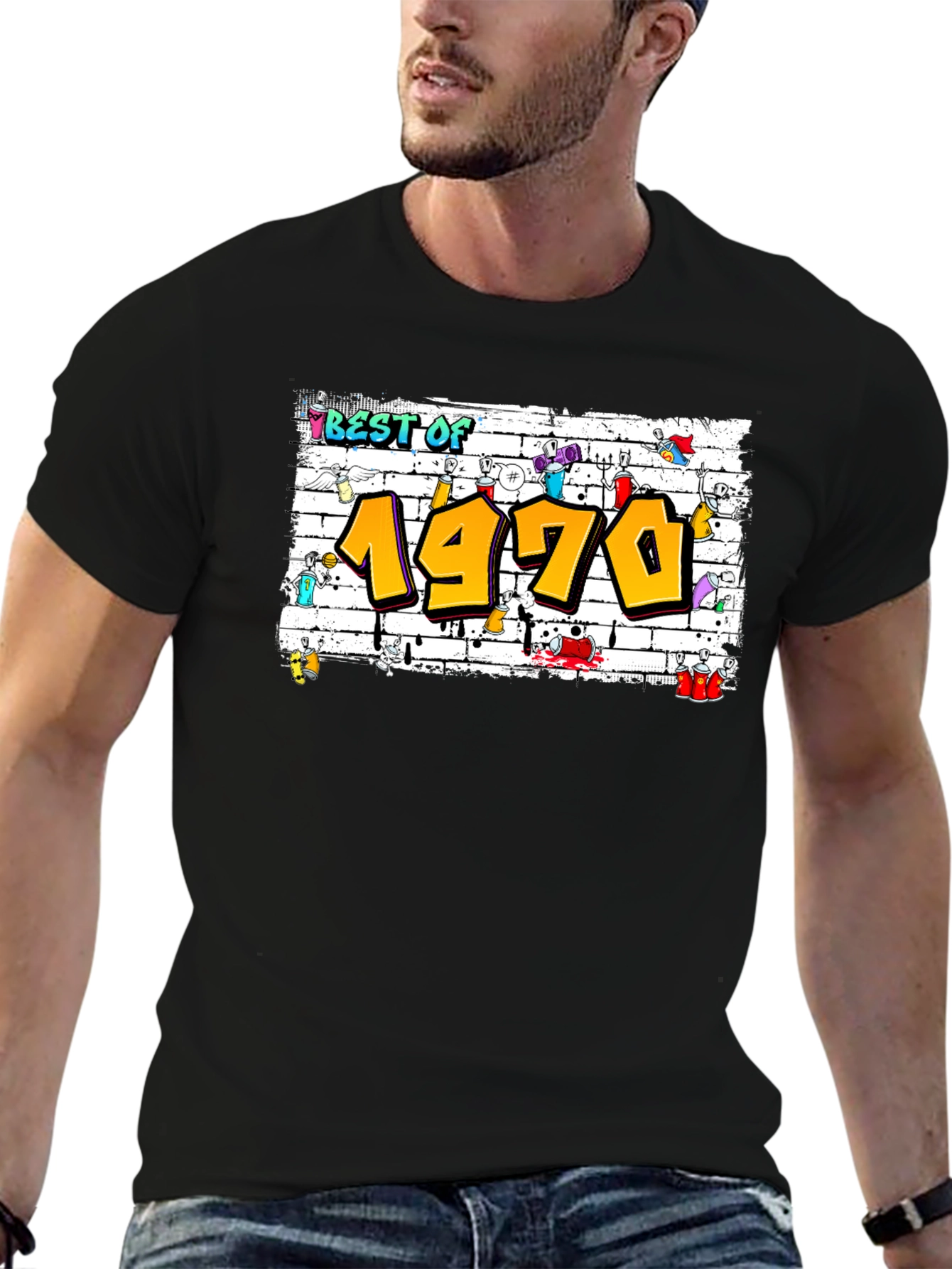 Best of 1970 Graffiti Tee