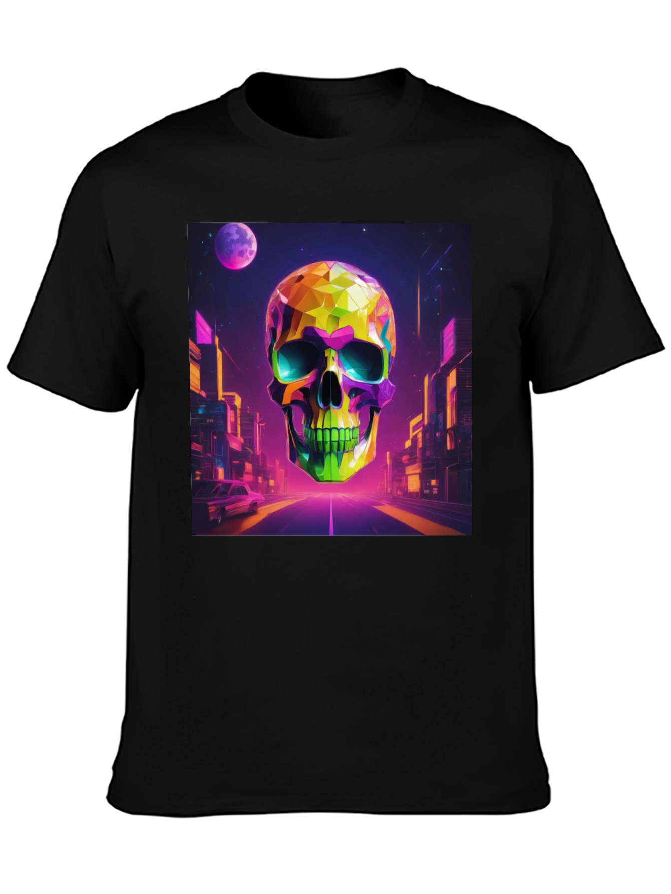 Cyberpunk Skull T-Shirt