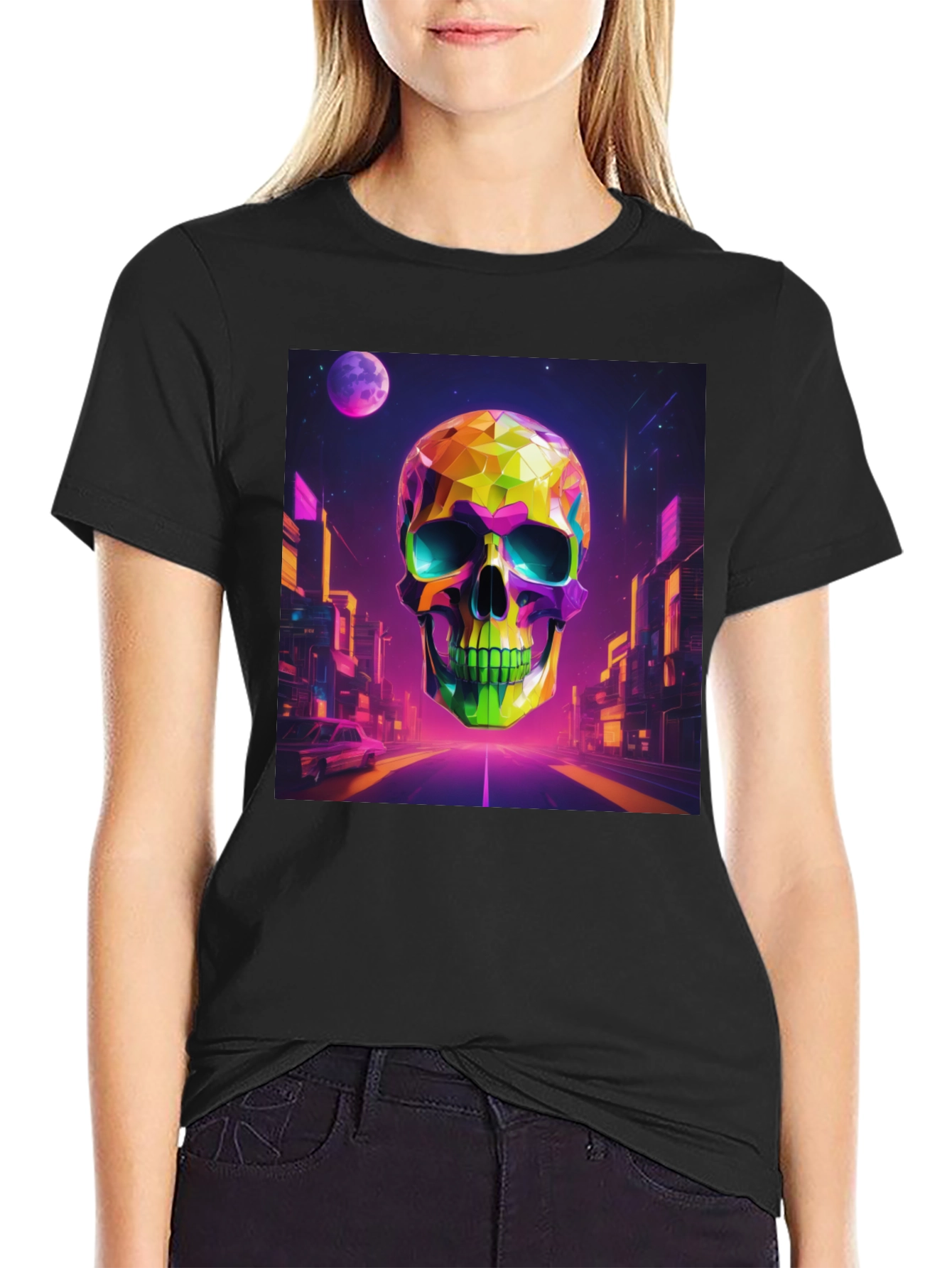 Cyberpunk Skull T-Shirt