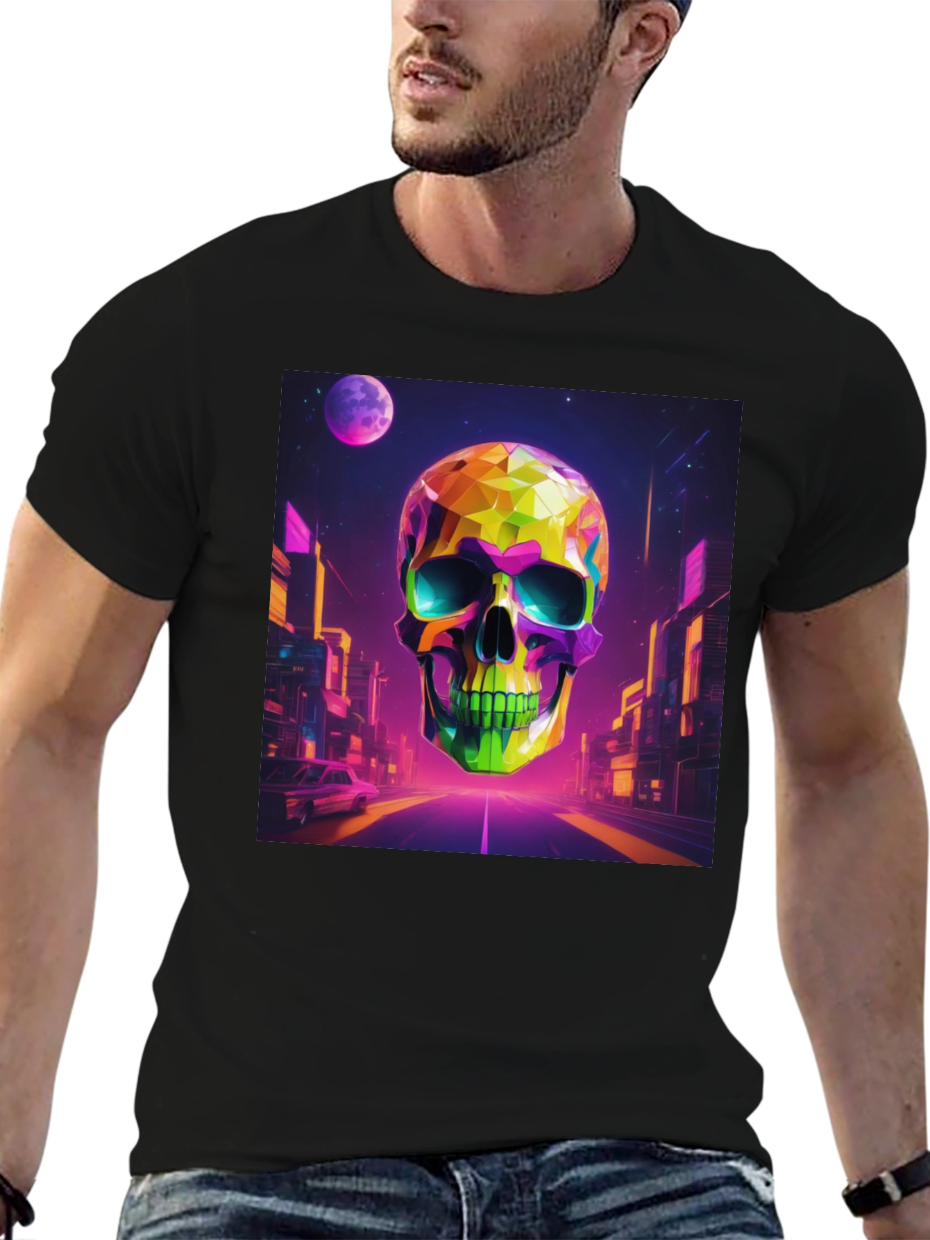 Cyberpunk Skull T-Shirt
