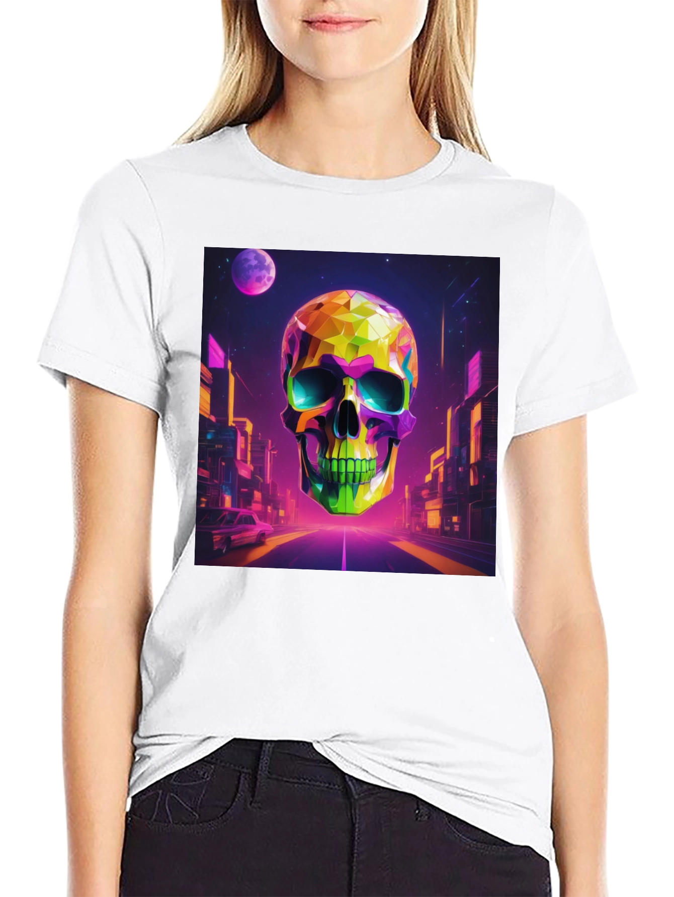 Cyberpunk Skull T-Shirt