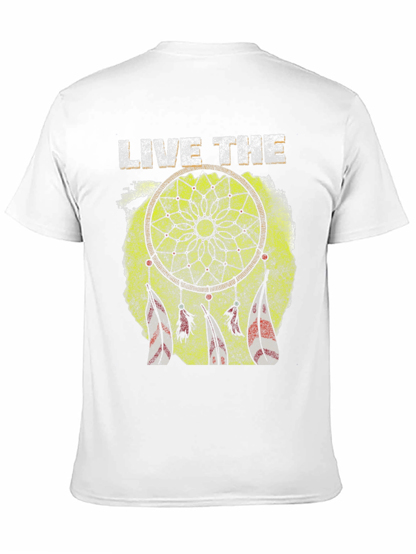 Live the Dream T-Shirt - Dreamcatcher Design