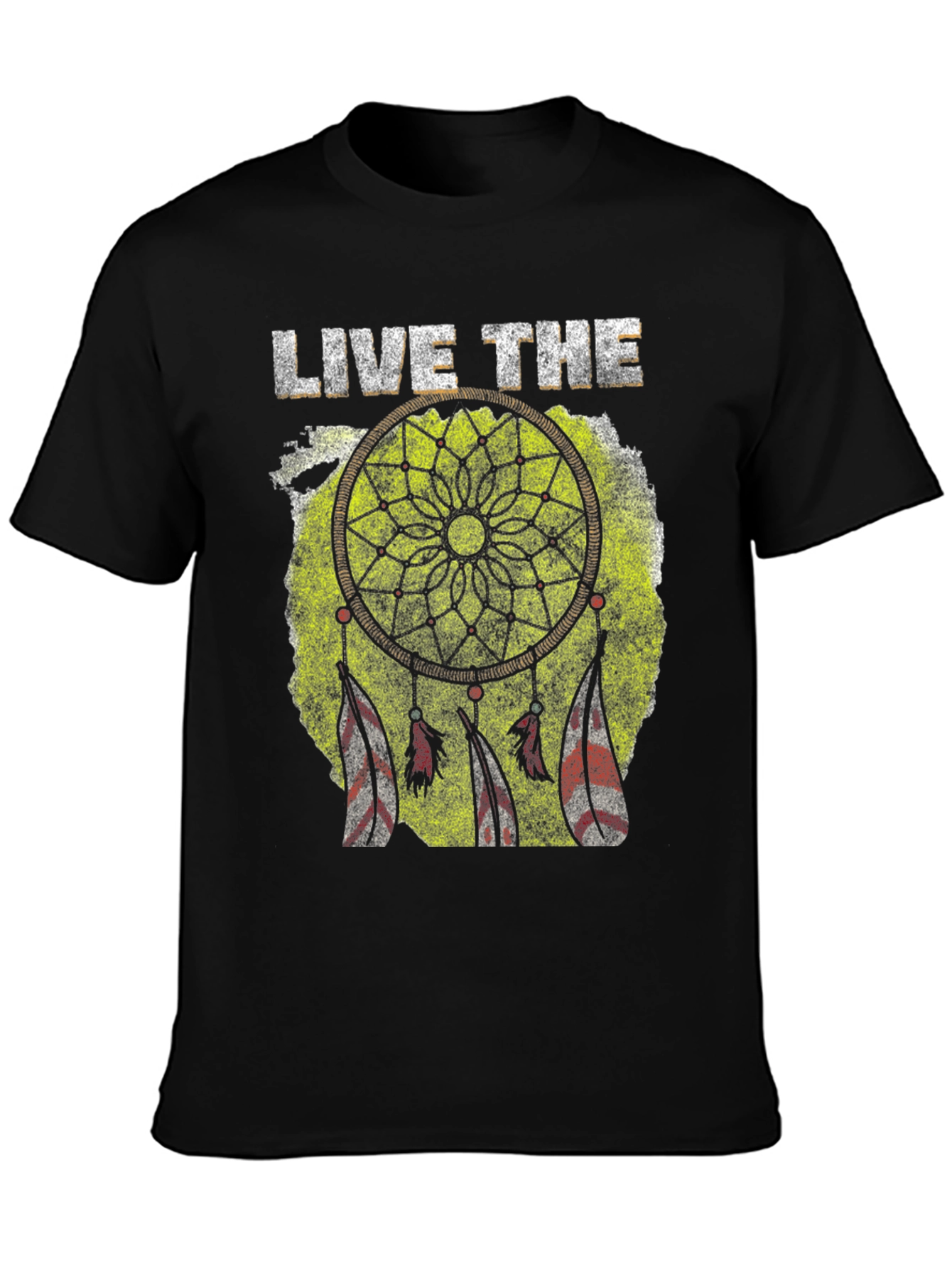 Live the Dream T-Shirt - Dreamcatcher Design